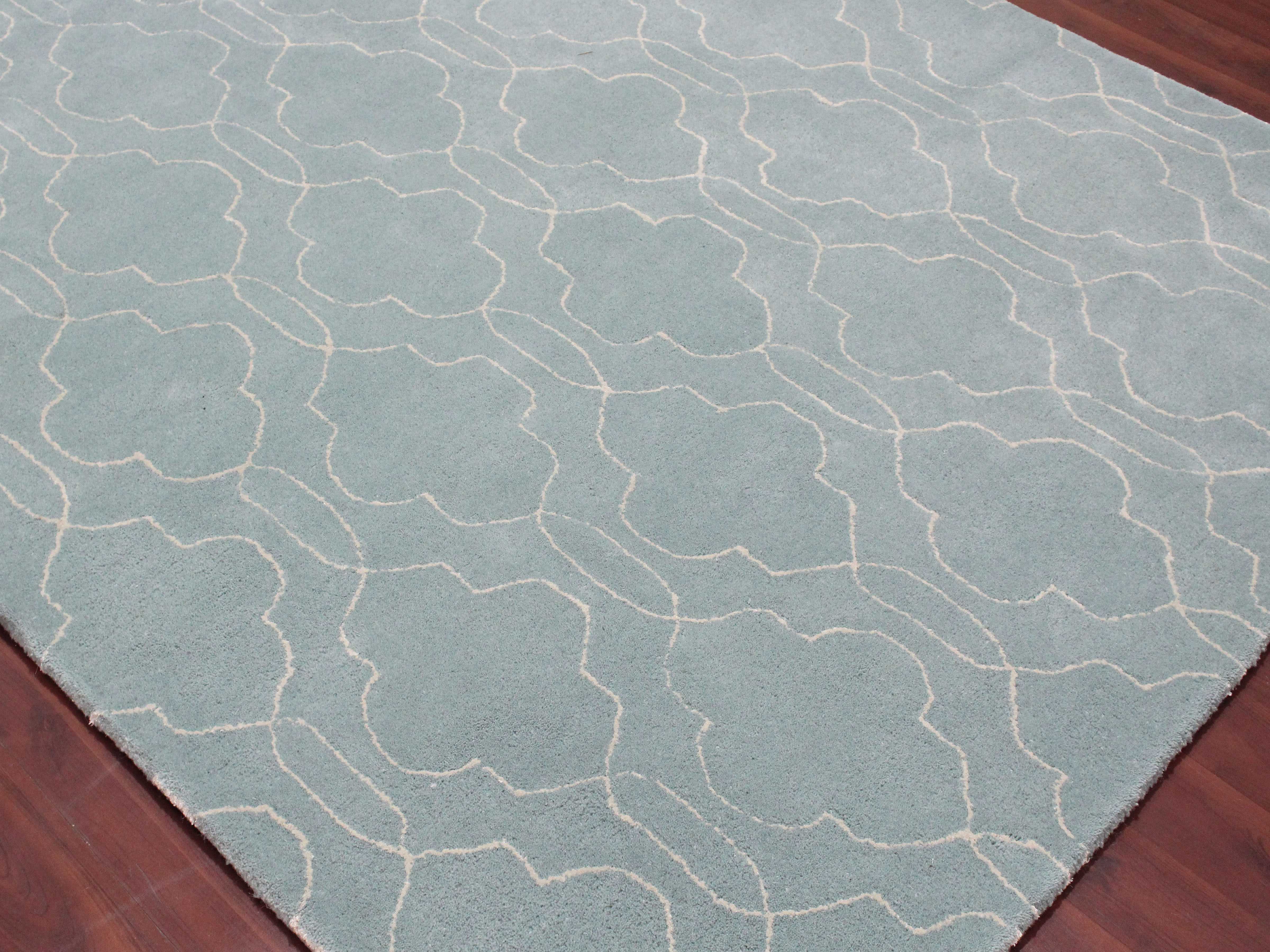 Amer Rugs City Aqua Gray Rectangular Area Rug ARCIT18A