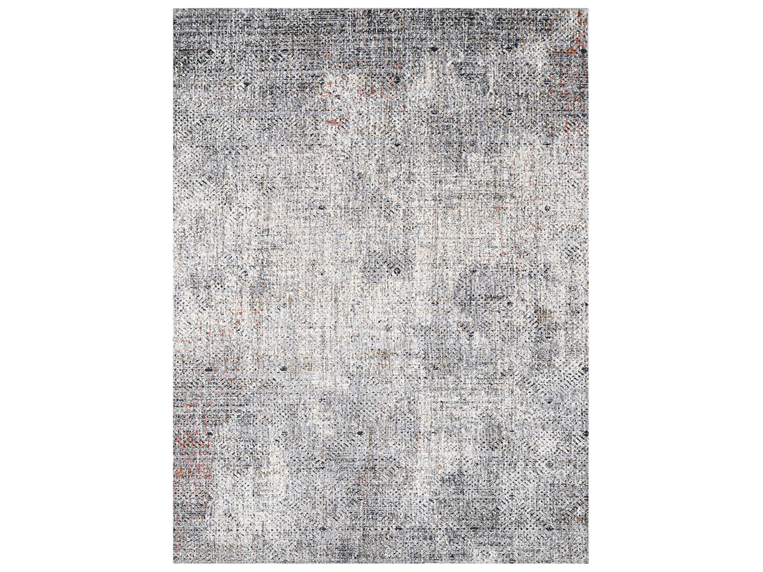 Amer Rugs Vermont Gray Rectangular Area Rug ARVRM4GRAY