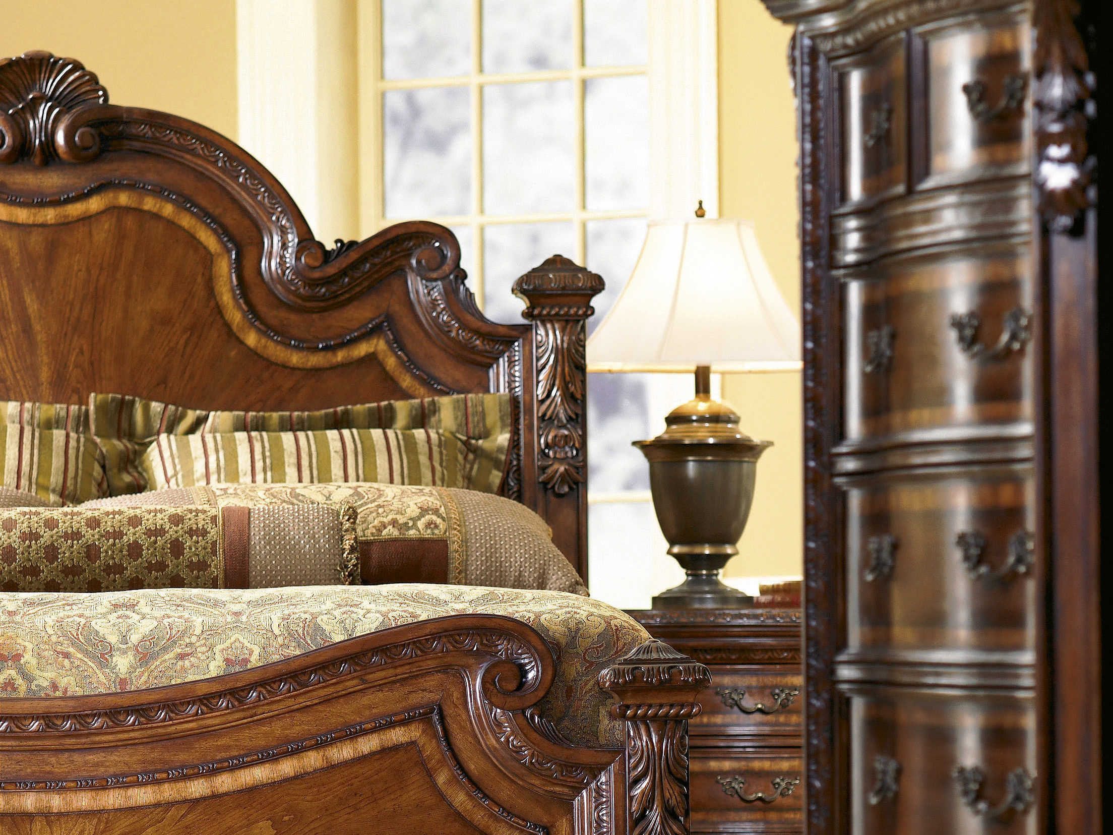 A.R.T. Furniture Old World Estate California King Panel Bed AT1431572606