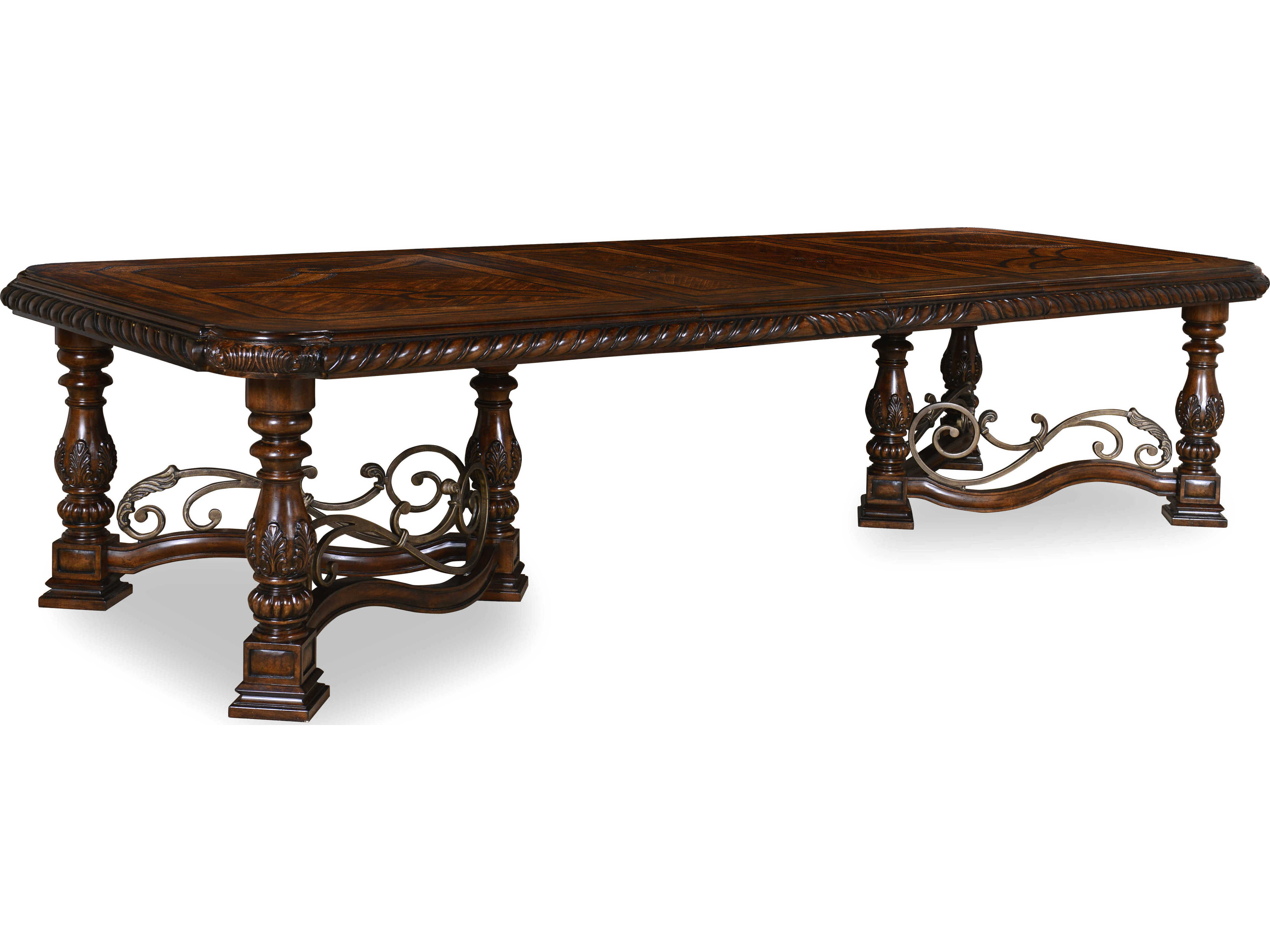 A.R.T. Furniture Valencia 85128'' Wide Rectangular Trestle Dining