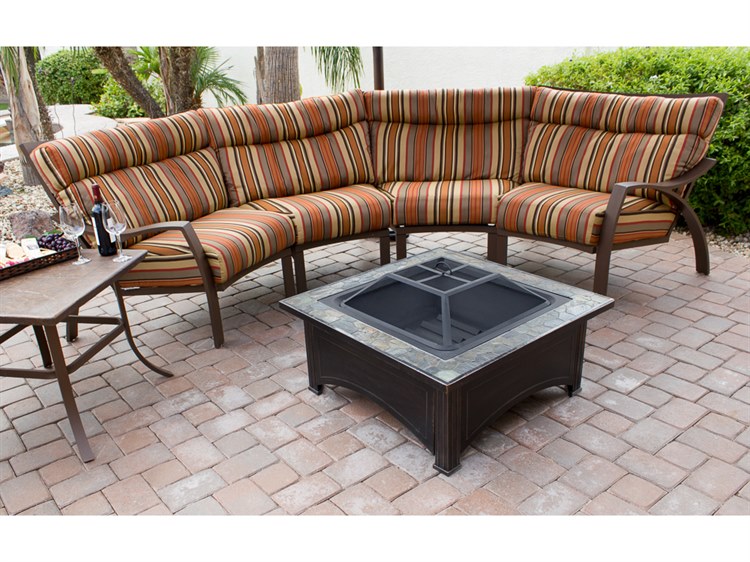 AZ Patio Heaters 36'' Slate Top Wood Burning Firepit AZFT51133D