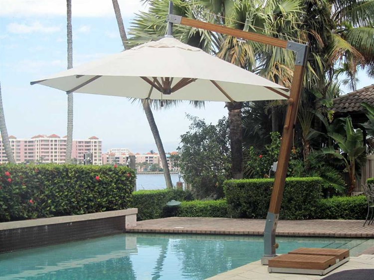 Bambrella Levante Side Wind 11.5 Round Crank Lift Manual Tilt