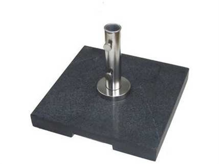 Bambrella 110lb Black Granite Umbrella Base for 2'' Pole TH5048