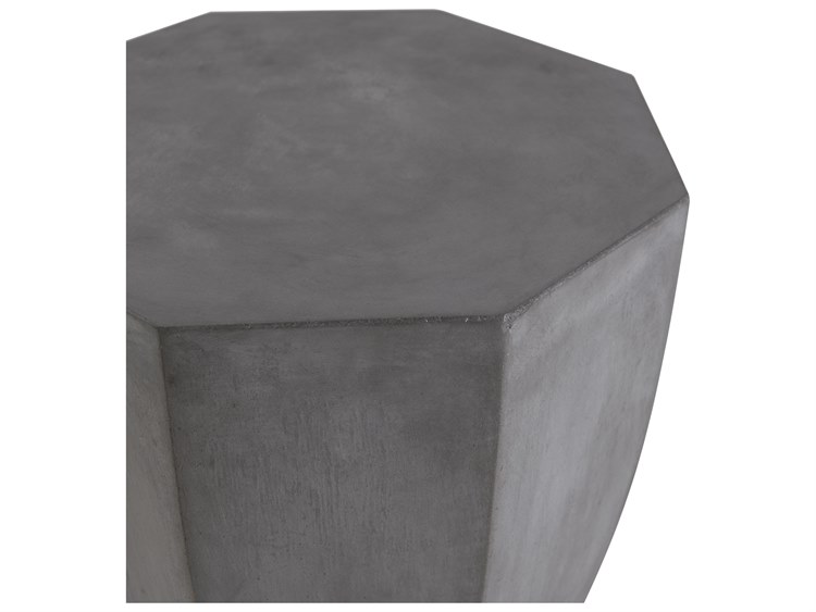 Bassett Mirror Babalou Octagon Concrete End Table BA6670LR260