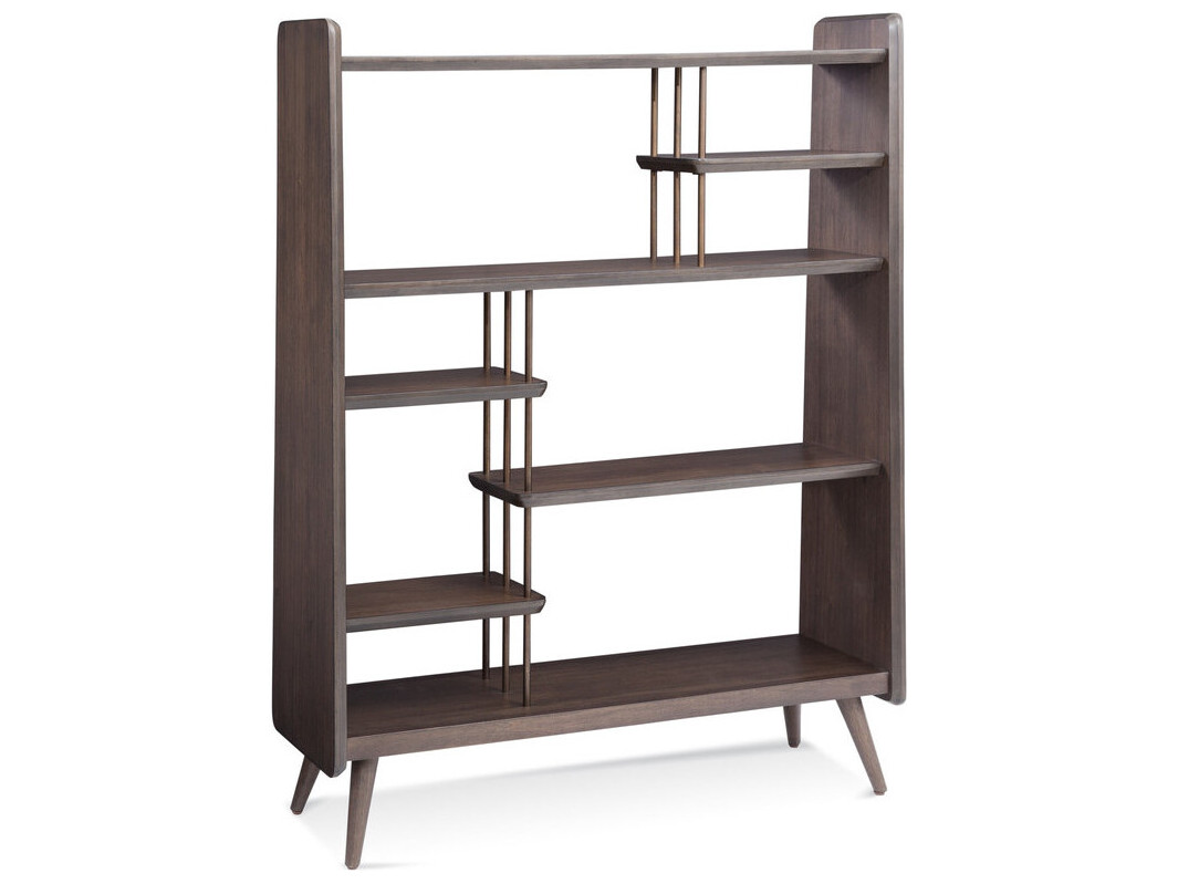 Bassett Mirror Wallace Smoked Walnut Bookcase BA9230LR500EC