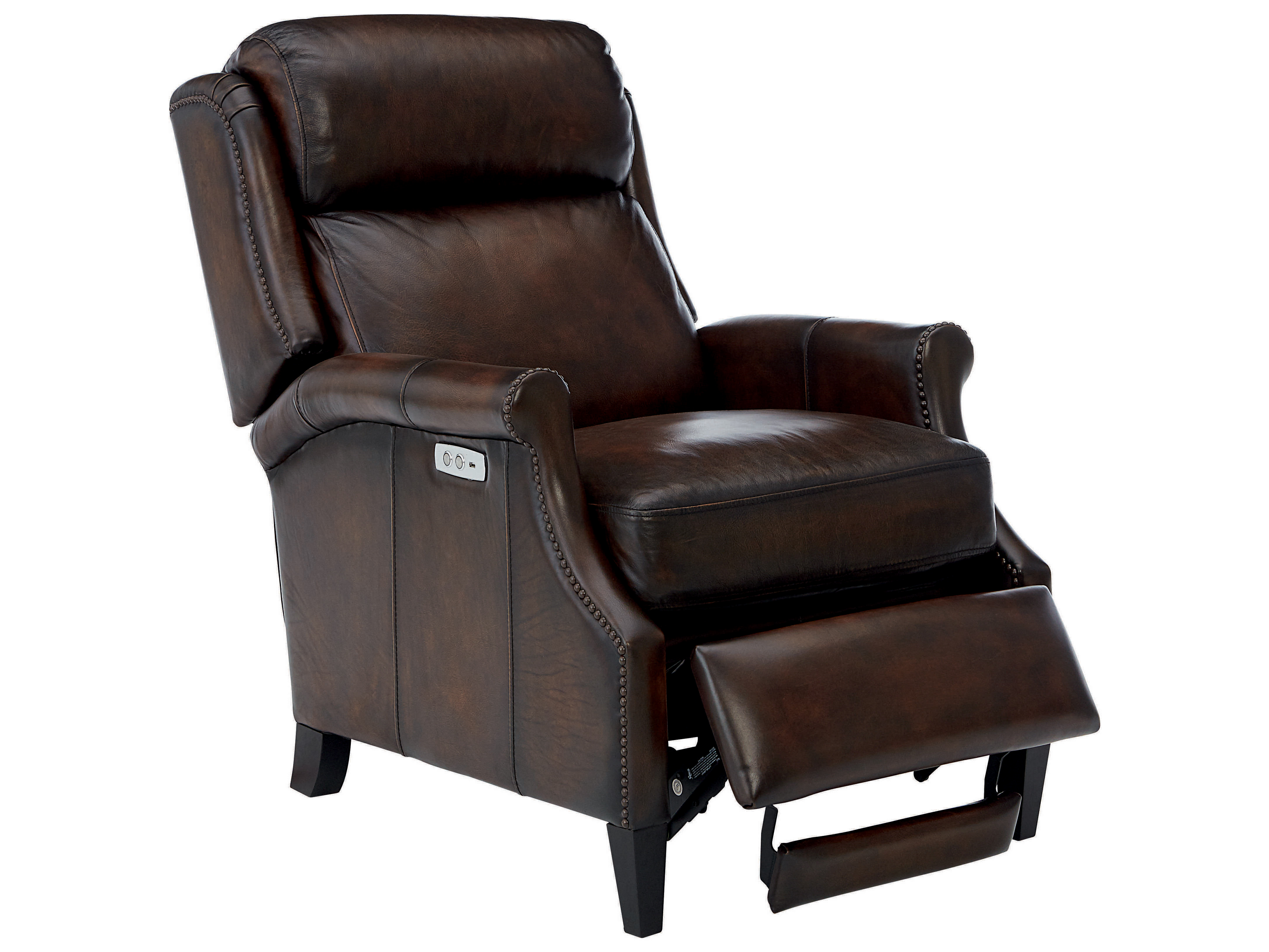 Bernhardt Plush Albert Power Motion Recliner BH178RLO