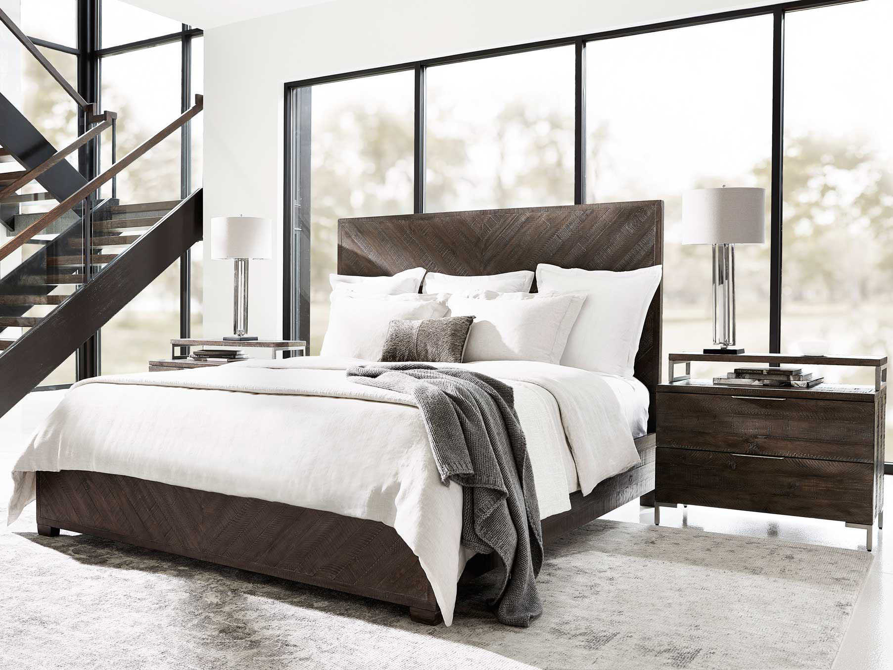 Bernhardt Logan Square Haines 2 Drawer Nightstand BH303229B