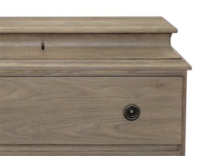 Bernhardt Auberge Weathered Oak 3 Drawers Nightstand BH351033A