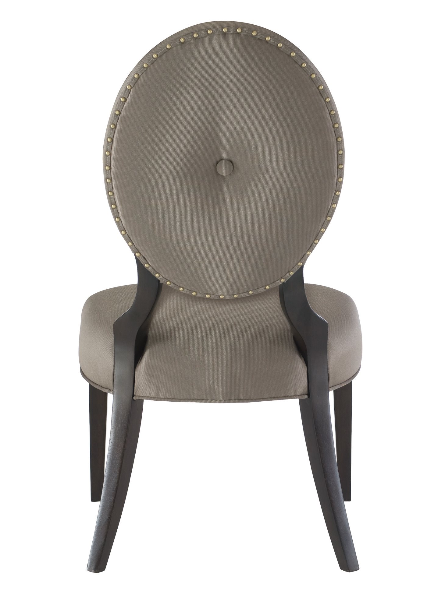 Bernhardt Jet Set Grey / Caviar Side Dining Chair BH356565