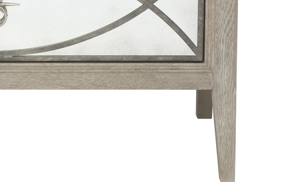 Bernhardt Marquesa 38" Wide 2Drawers Walnut Wood Nightstand BH359234N