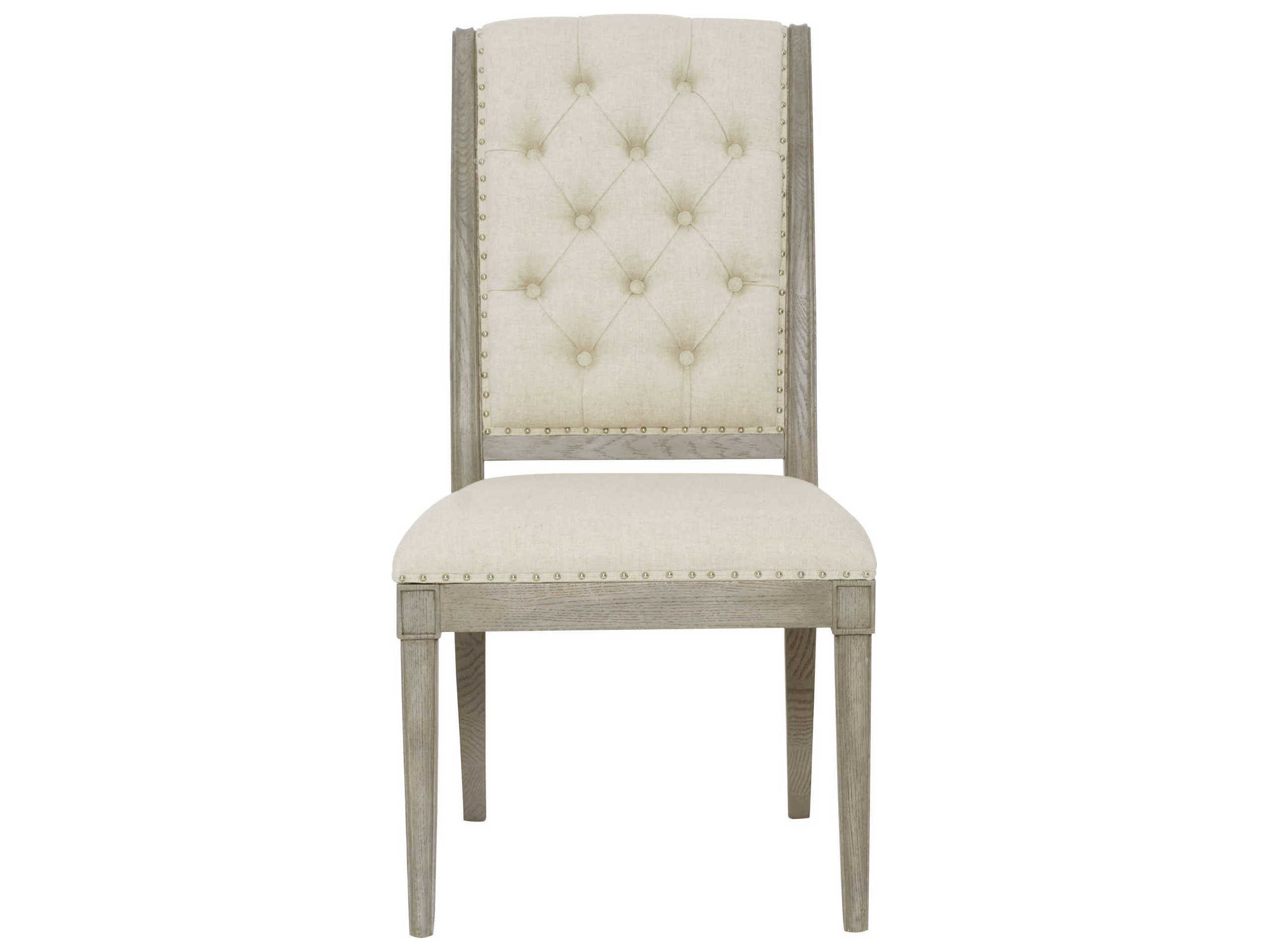 Bernhardt Marquesa Gray Cashmere Side Dining Chair BH359541