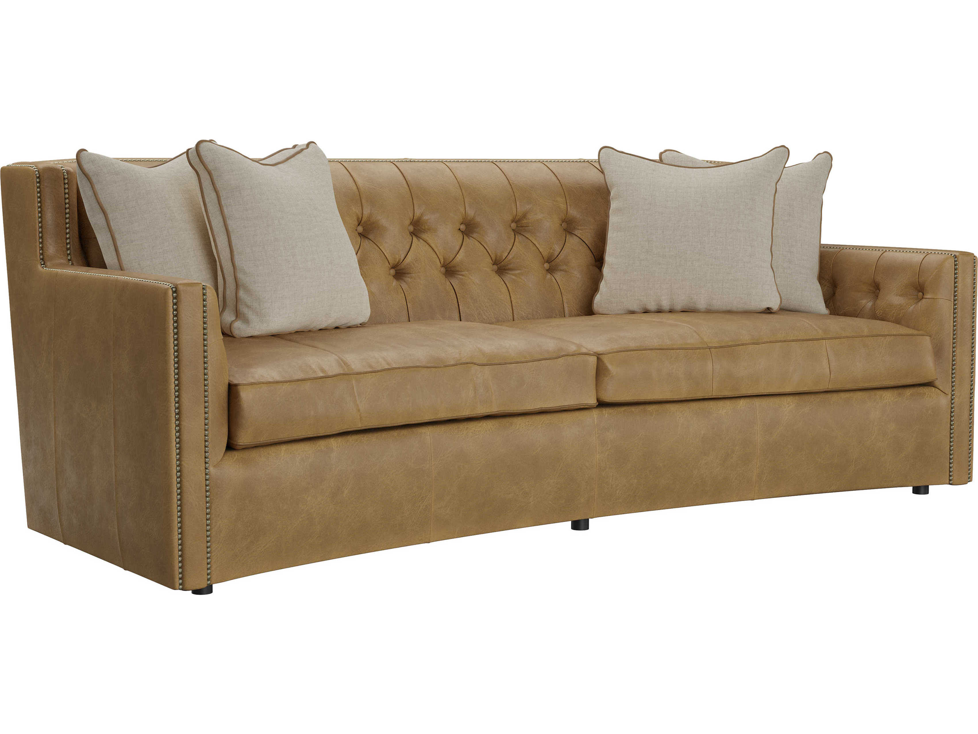 Bernhardt Candace Leather Sofa BH7277LFO