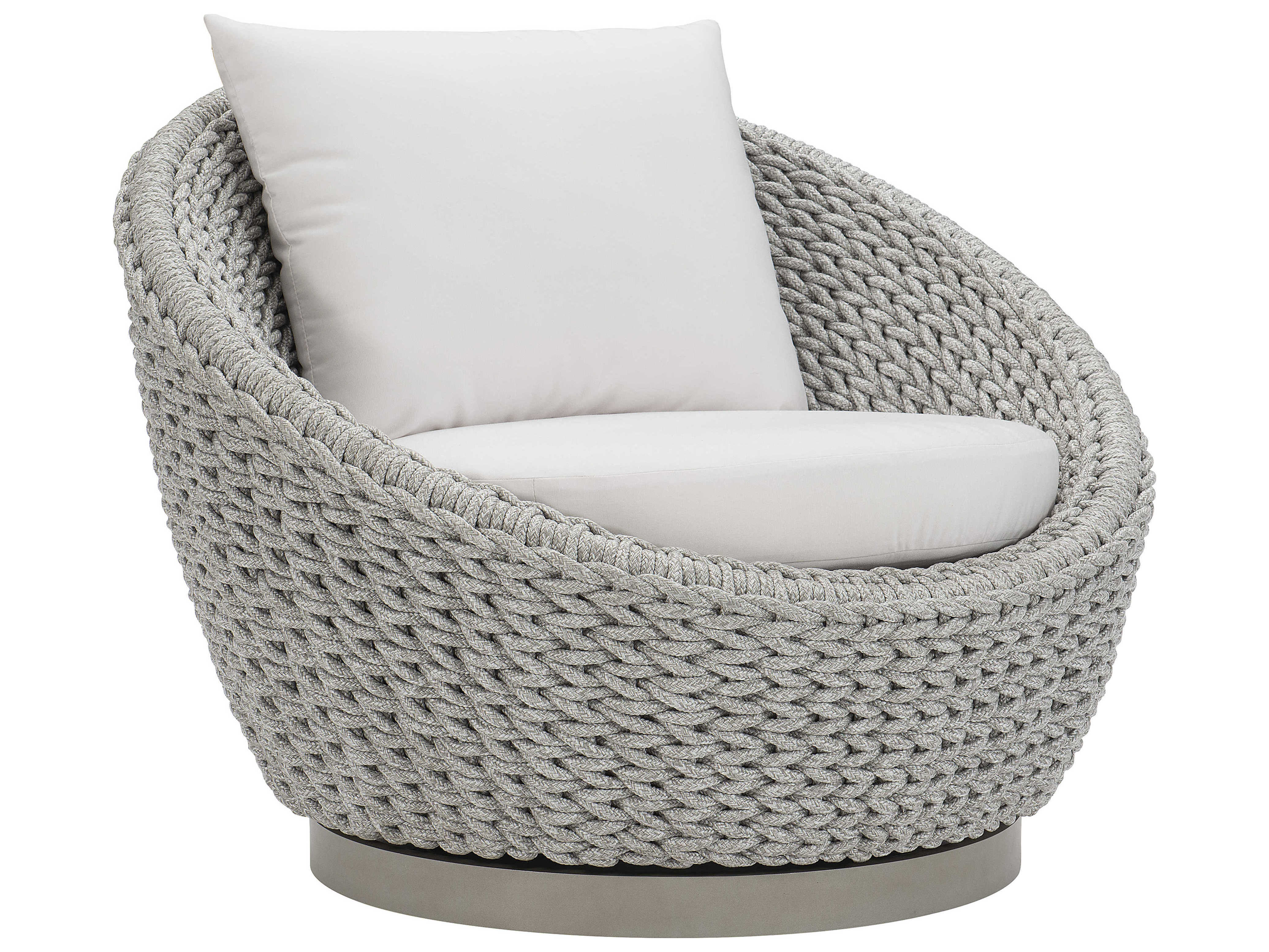 Bernhardt Exteriors Marled Clay Lounge Chair with Cushion BHEO1402S