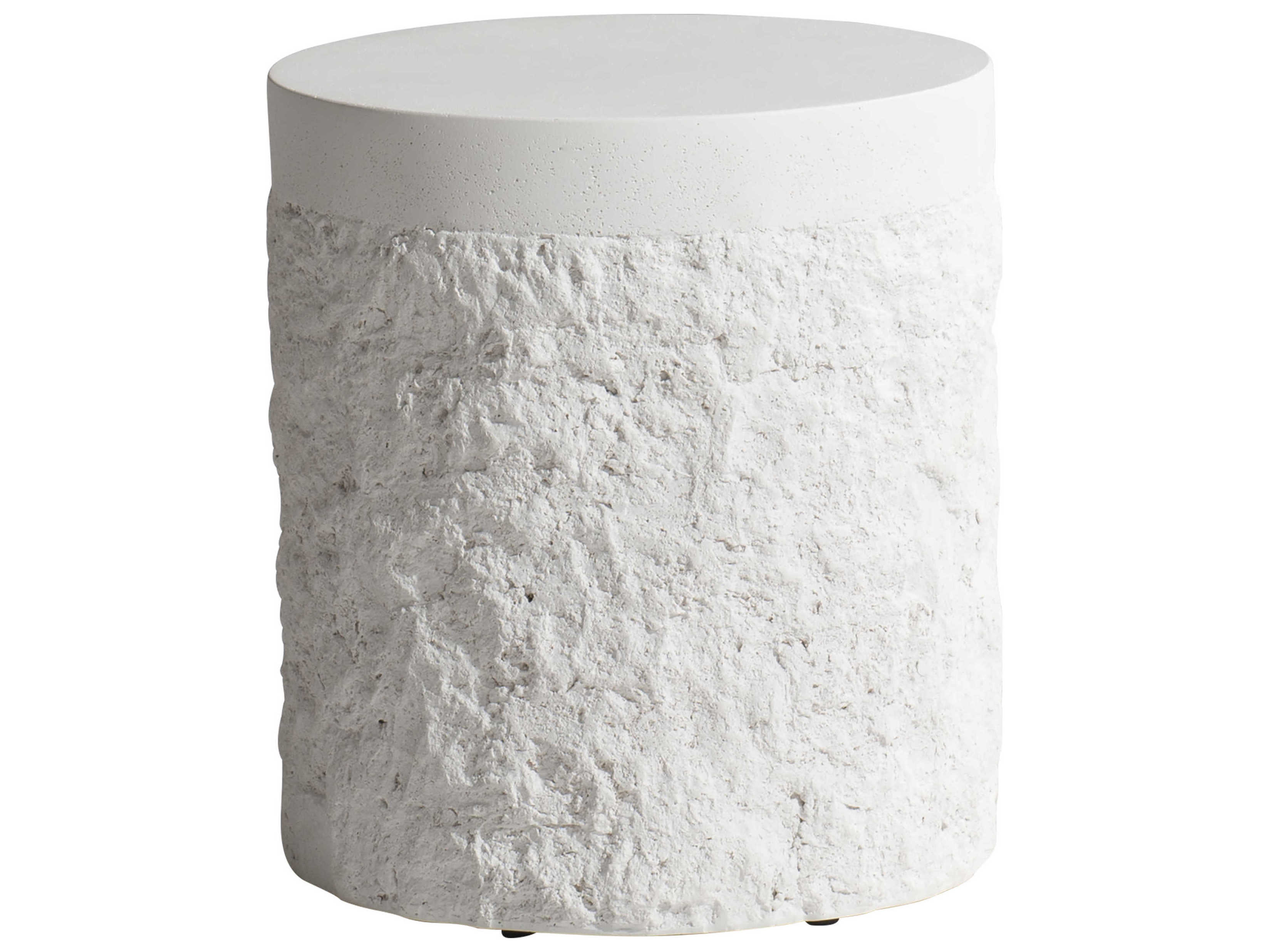 Bernhardt Exteriors 16'' Wide Stone Round End Table BHEX05114