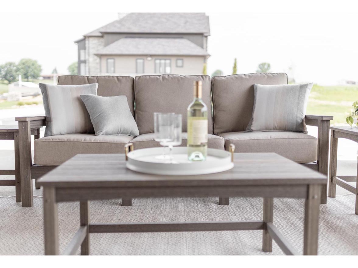 Berlin Gardens Camden Recycled Plastic Cushion Lounge Set CAMDEN1