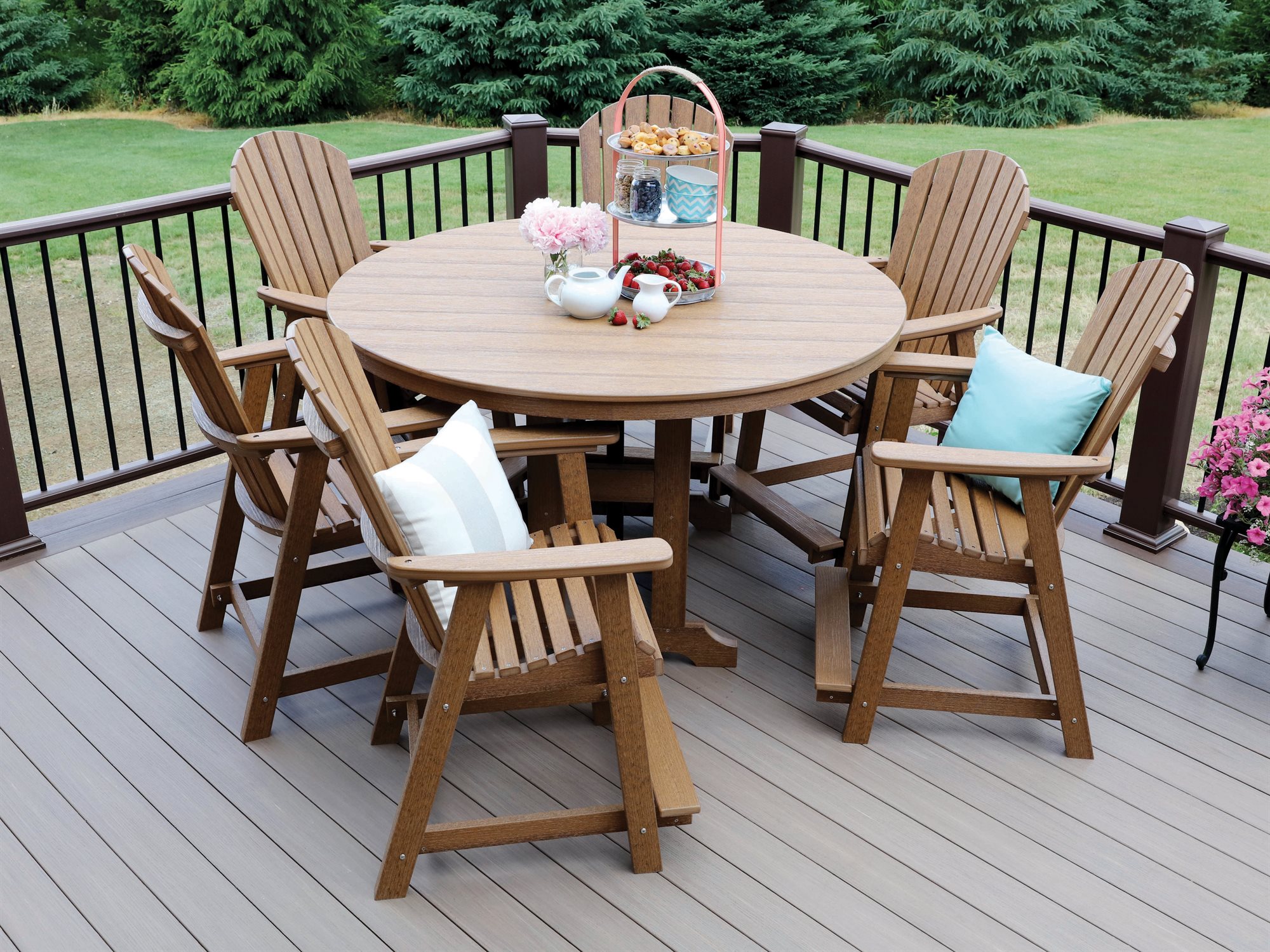 Berlin Gardens ComfoBack Recycled Plastic Counter Chair BLGPECC2131