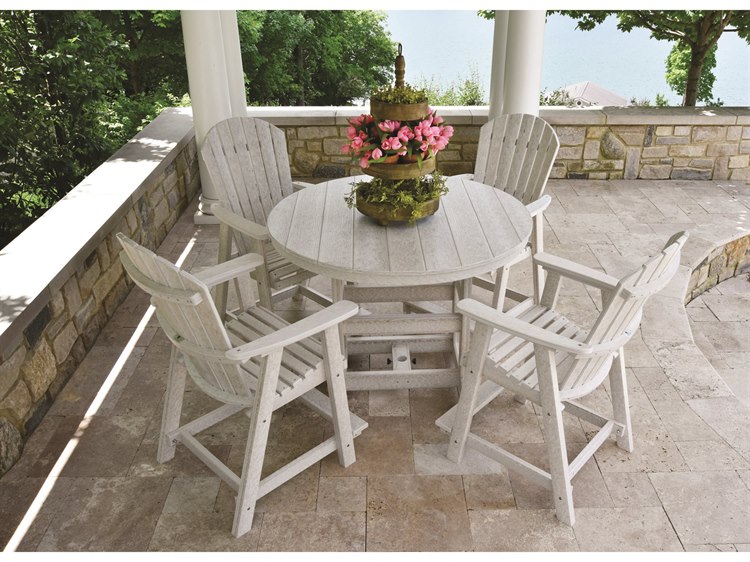 Berlin Gardens Garden Classic Recycled Plastic Round Patio Counter