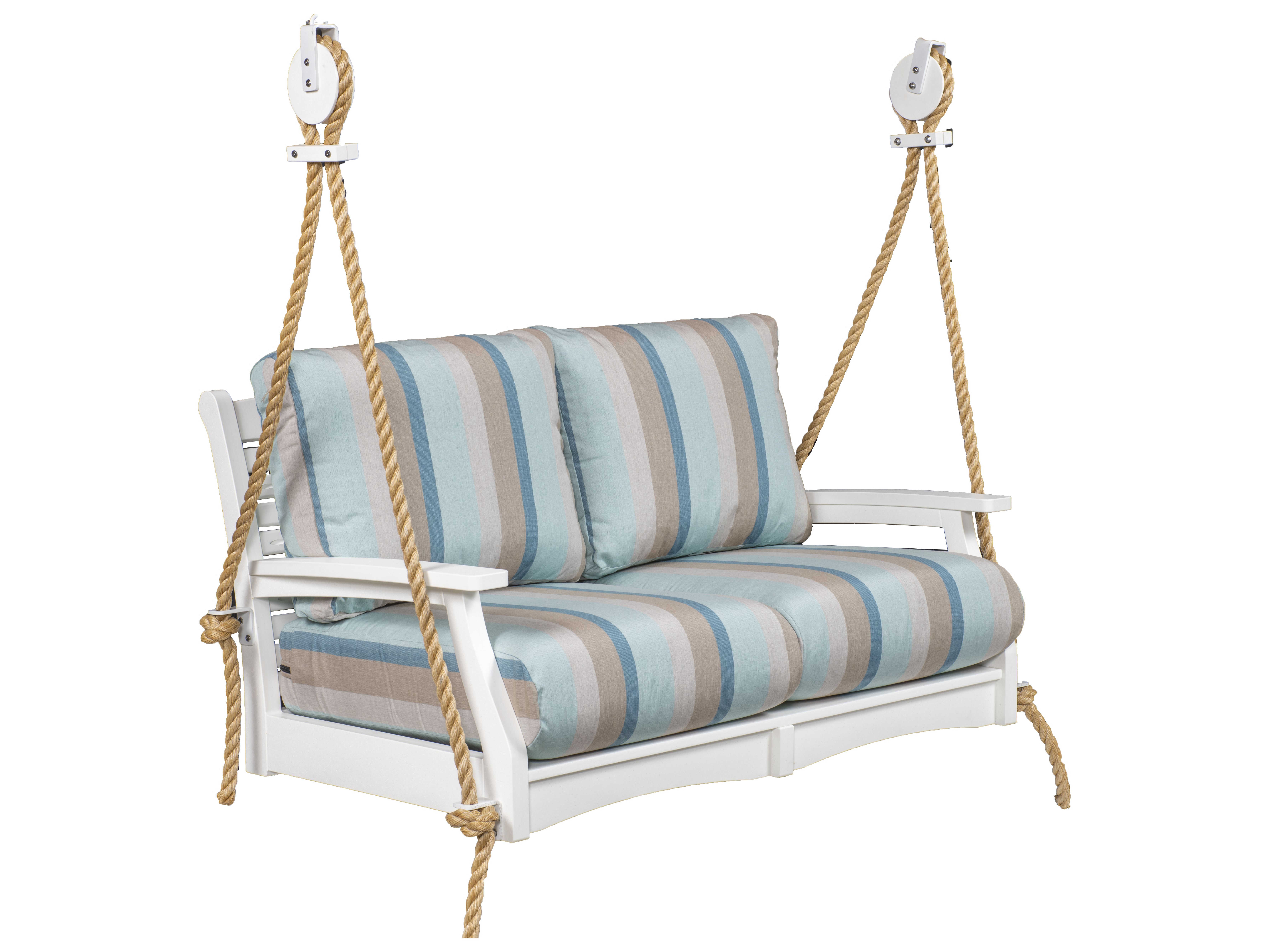 Berlin Gardens Classic Terrace Recycled Plastic Loveseat Outdoor Patio