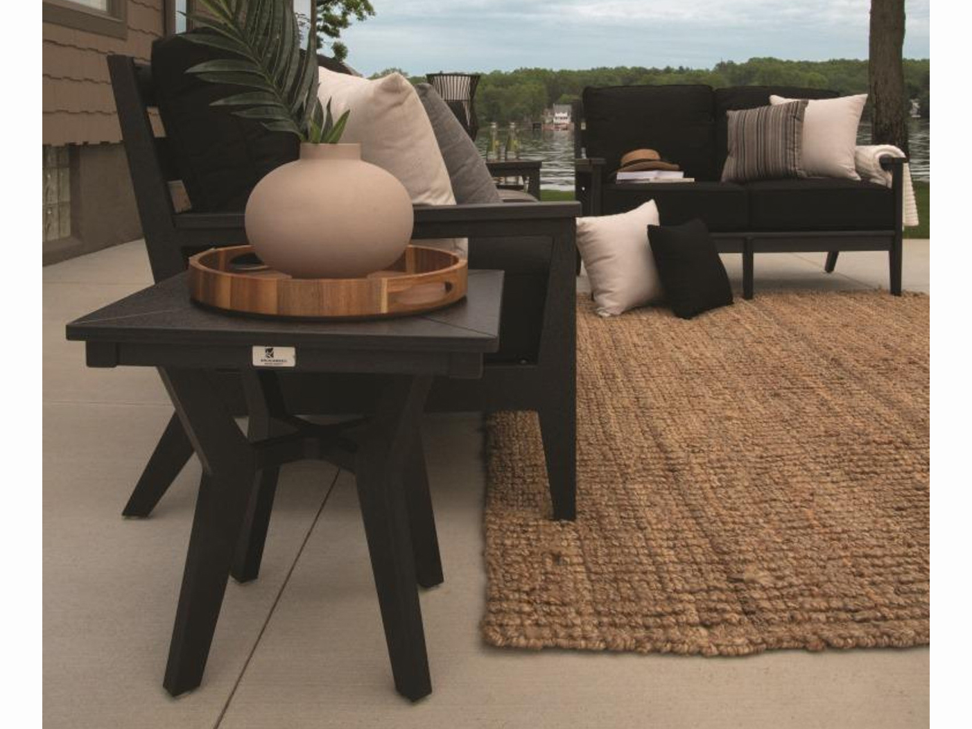 Berlin Gardens Mayhew Recycled Plastic Cushion Lounge Set MAYHEW14