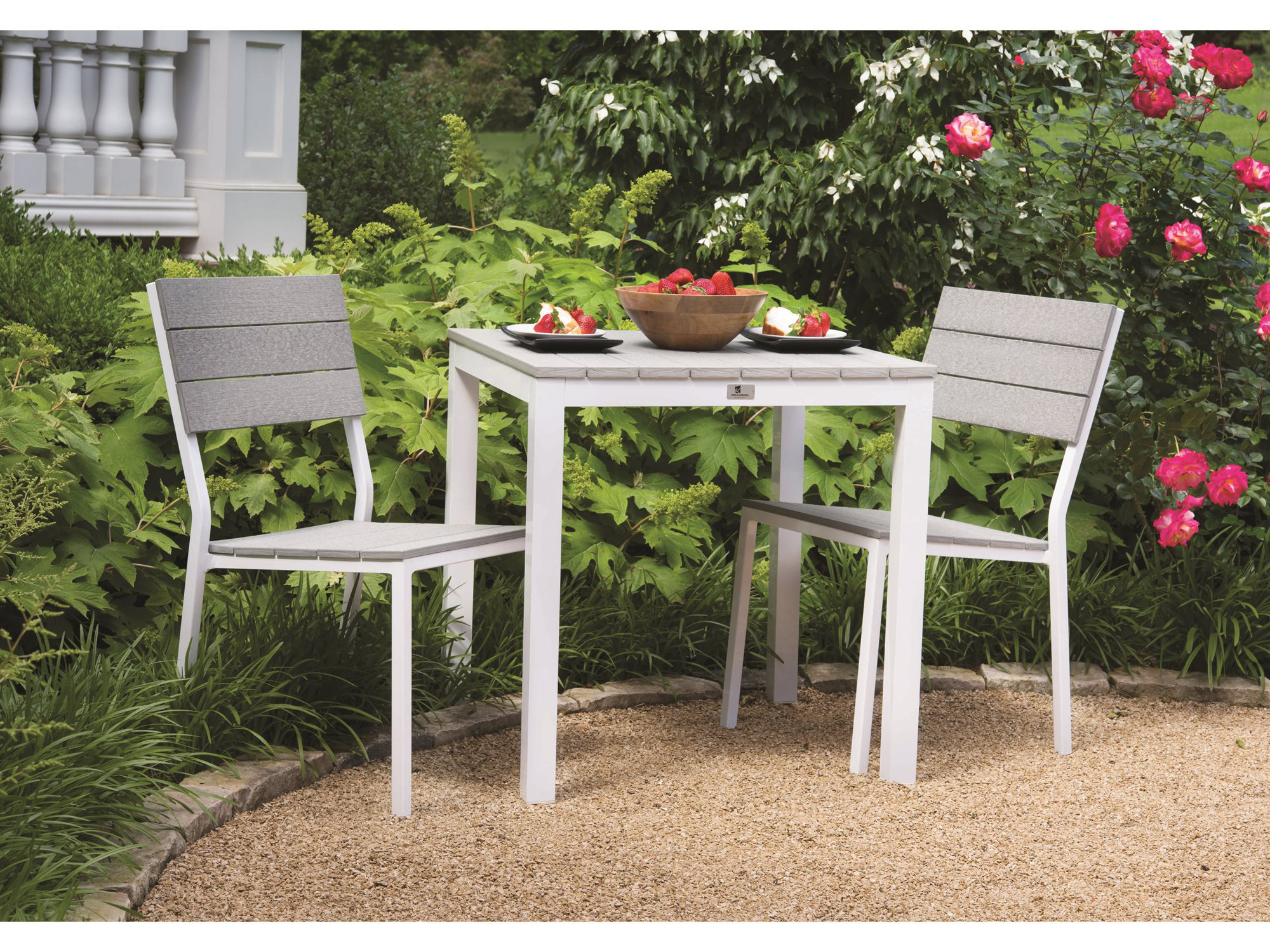 Berlin Gardens Pax Aluminum Dining Set BLGPAXDINSET3