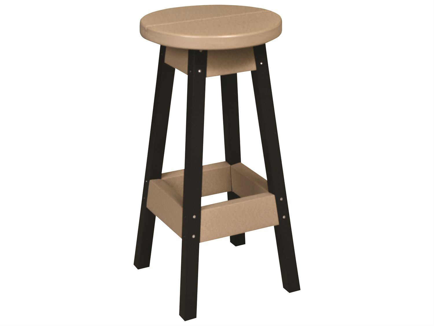 Berlin Gardens Recycled Plastic Outdoor Bar Stool BLGPOBS1430