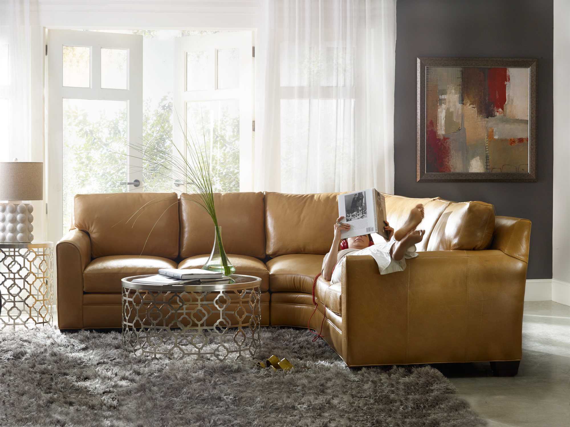 Bradington Young Grayson Sectional Sofa BRD226GRAYSONSECTIONAL