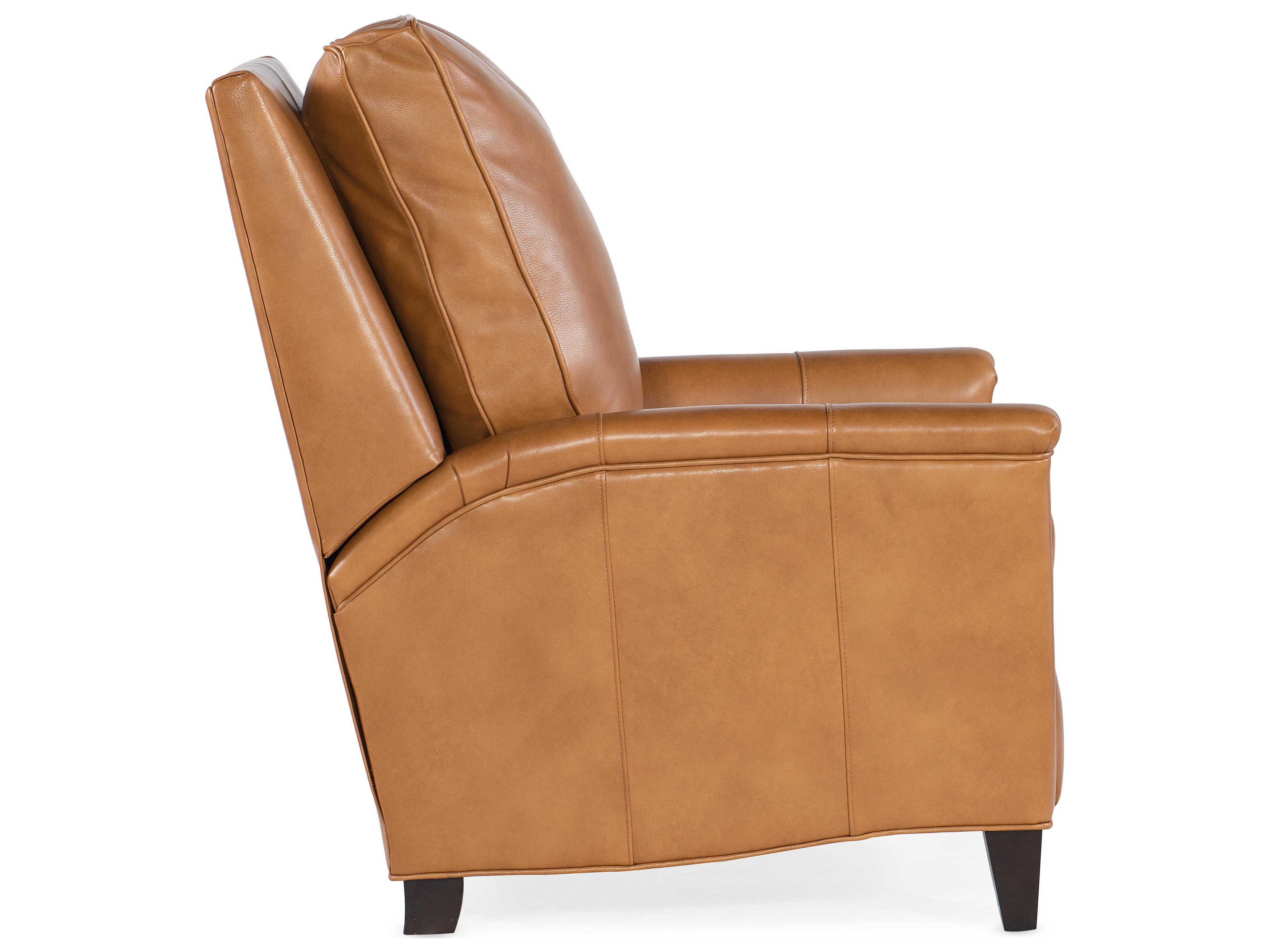 Bradington Young Davidson 30" Brown Leather Upholstered Recliner BRD4534