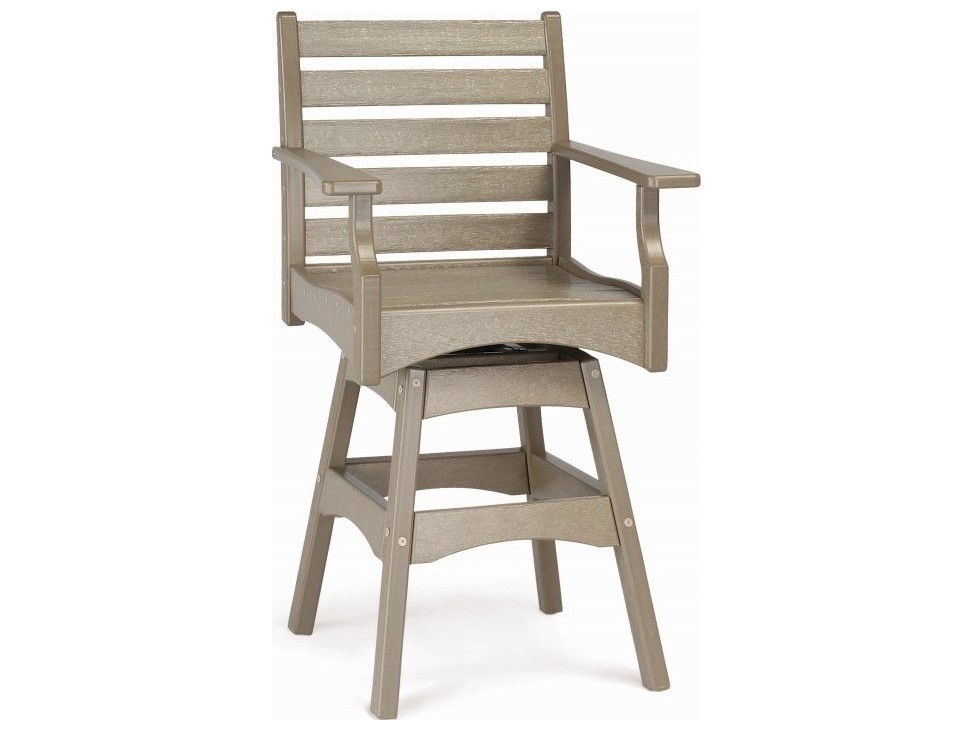 Breezesta Piedmont Recycled Plastic Bar Stool Set BREPIEDMNTBARSET2