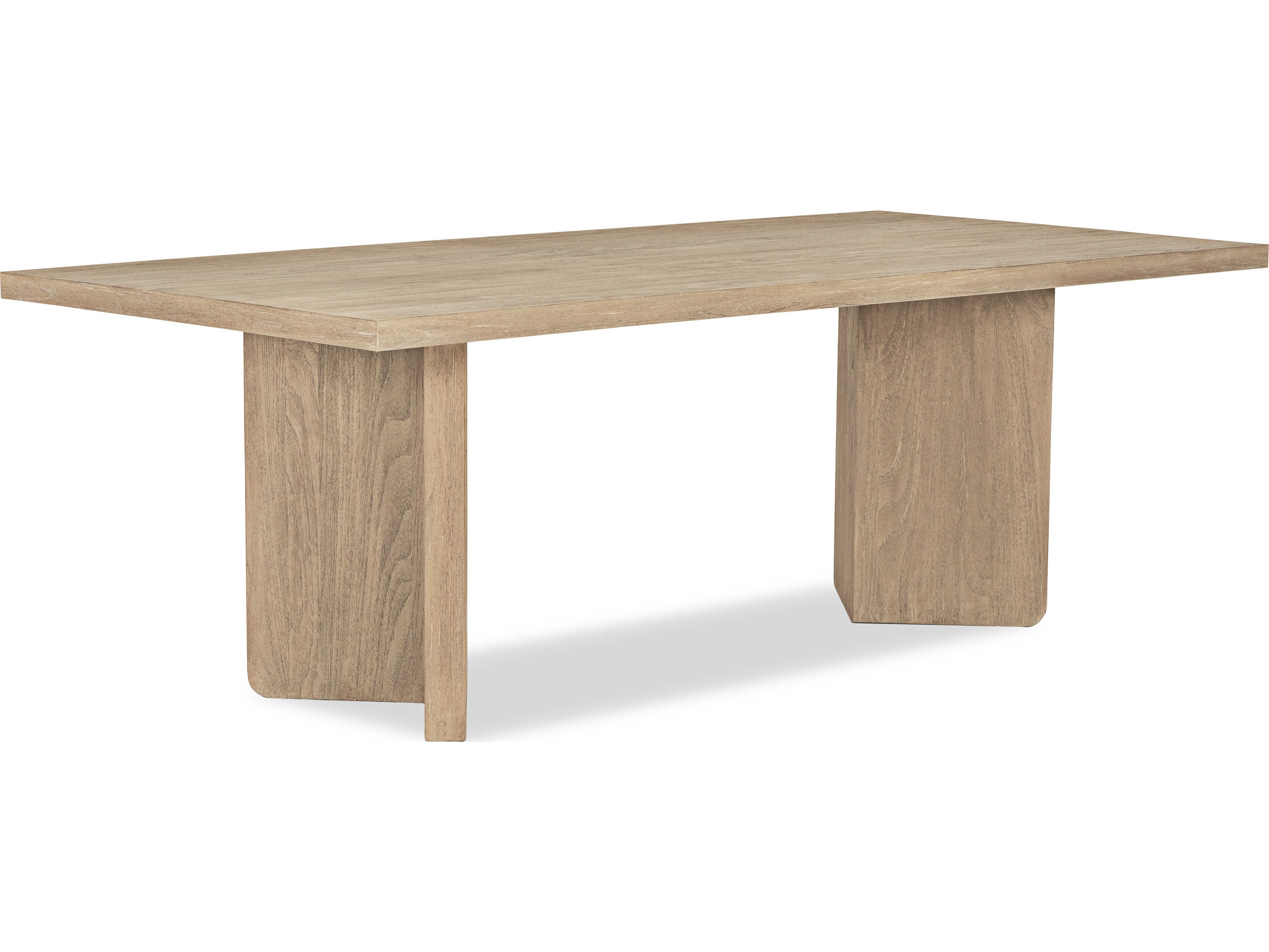 Brownstone Furniture Curran Beach 88'' Wide Rectangular Dining Table