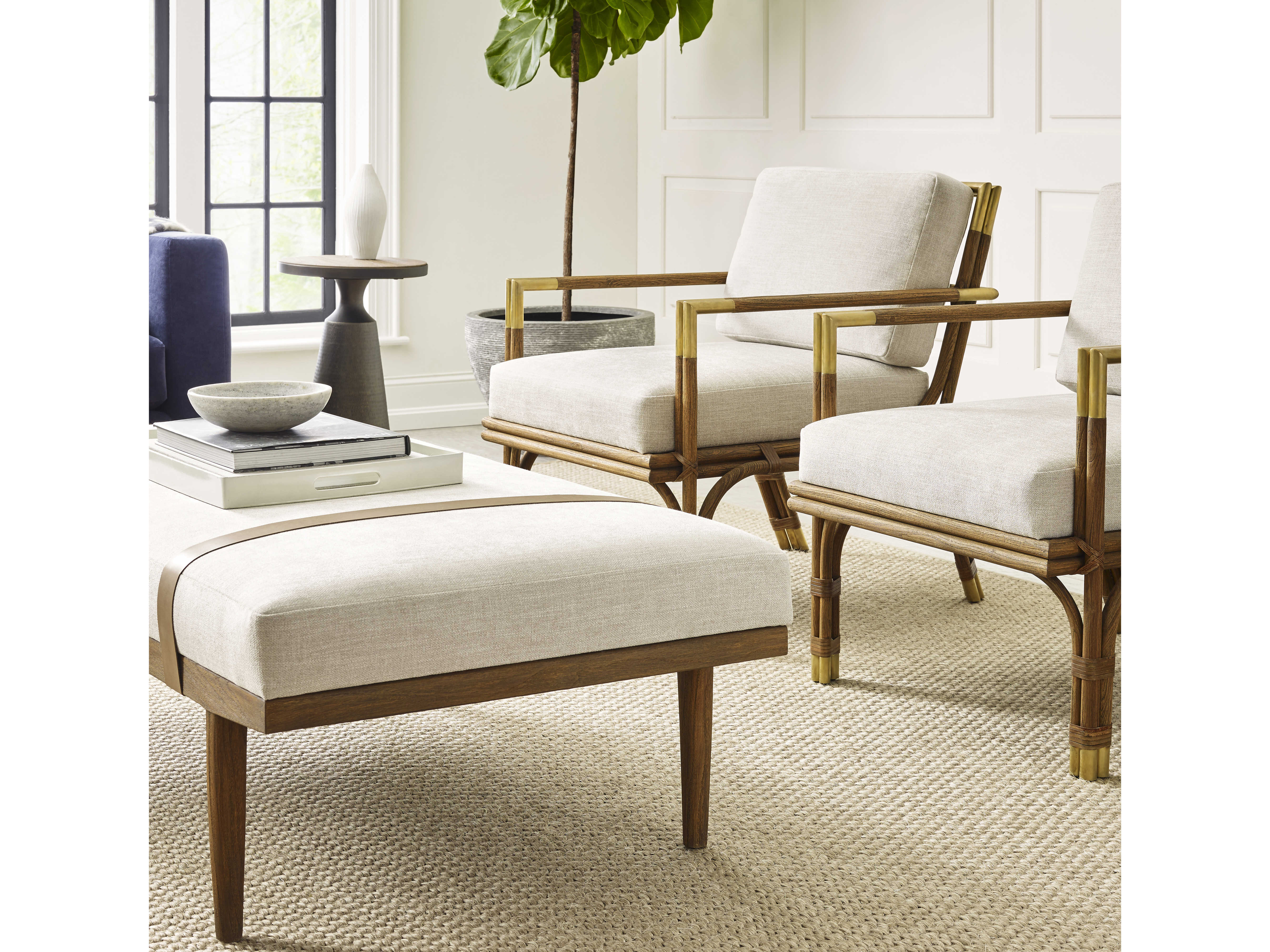 Brownstone Furniture Thatcher Beach Crypton / Praline Accent Chair