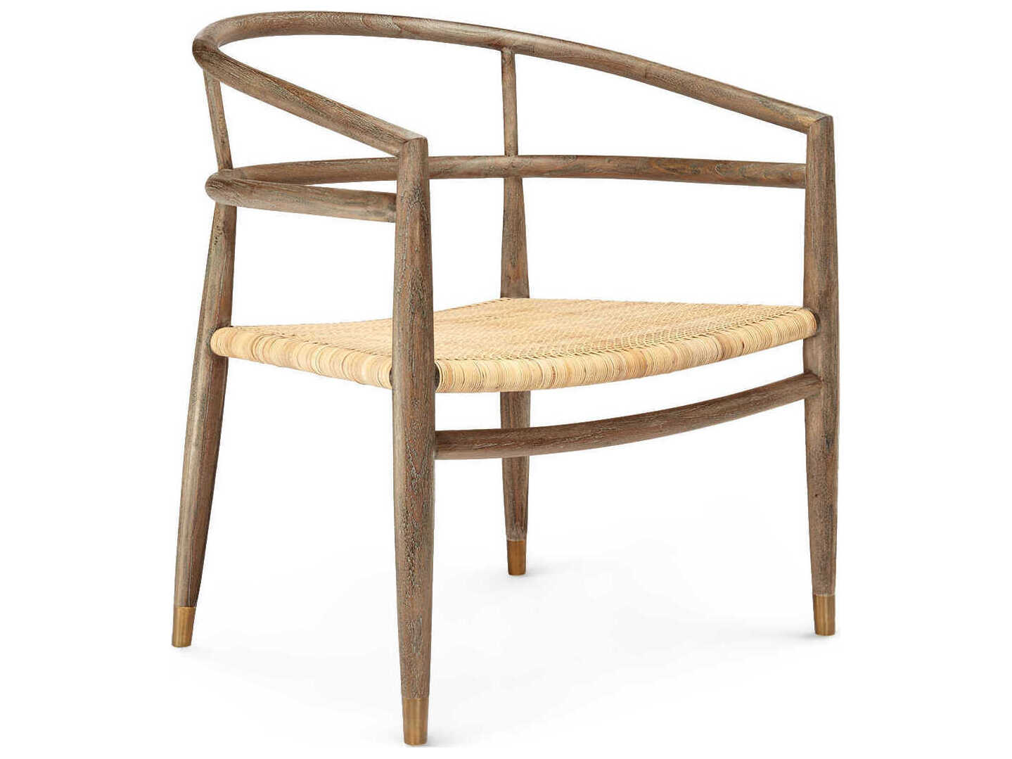 Villa & House Anderssen Driftwood Accent Chair BUNADN55592