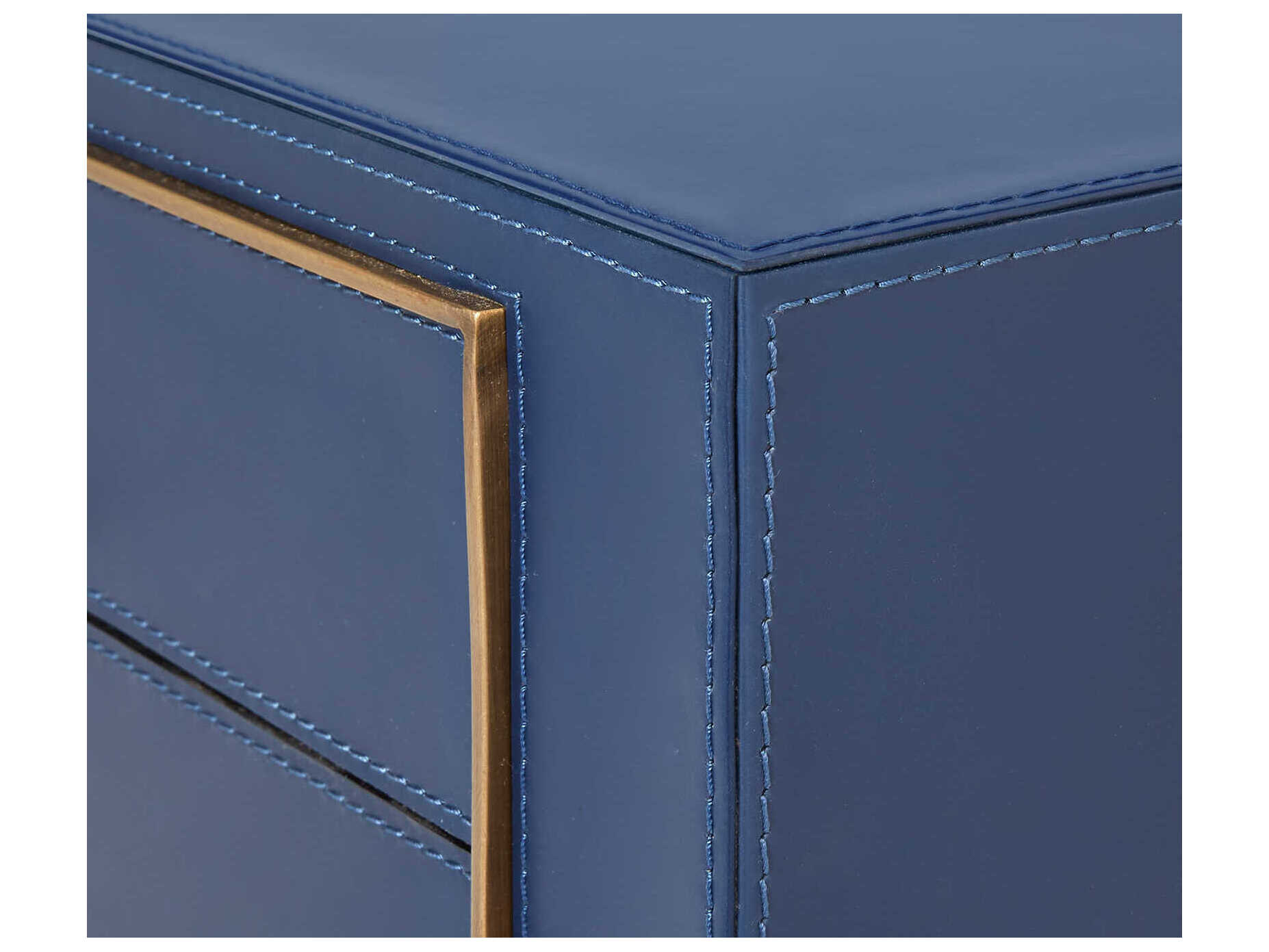 Villa & House Navy Blue Secretary Desk BUNHNT350408