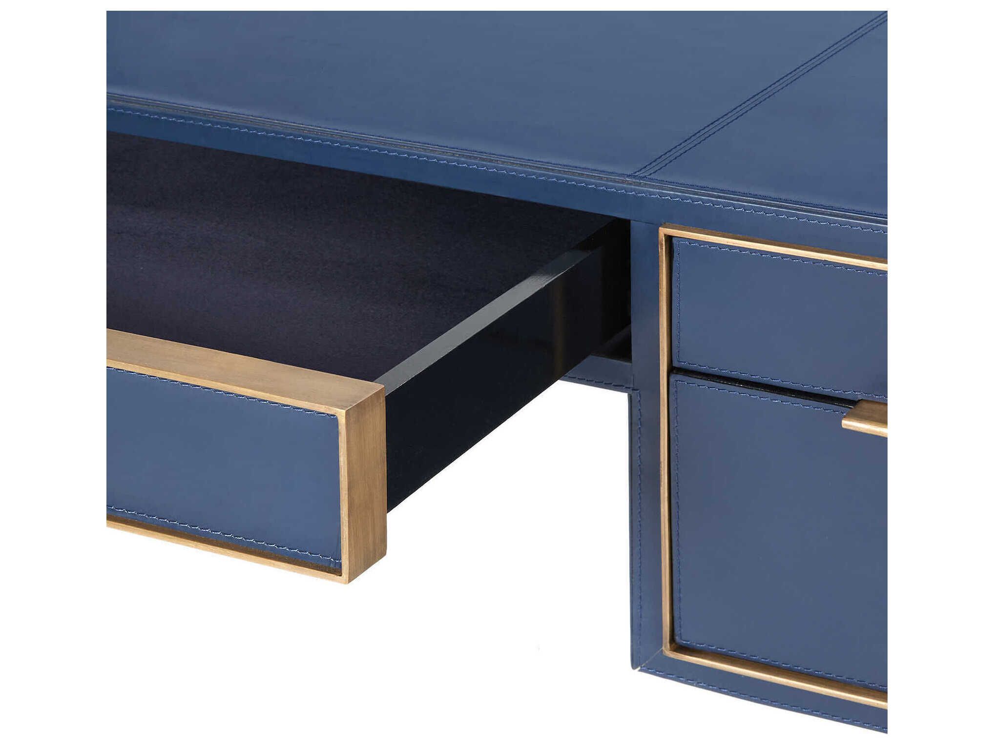 Villa & House Navy Blue Secretary Desk BUNHNT350408