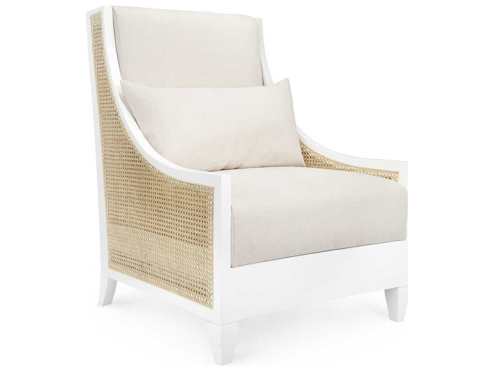 Villa & House Raleigh White Driftwood Accent Chair BUNRAL56509