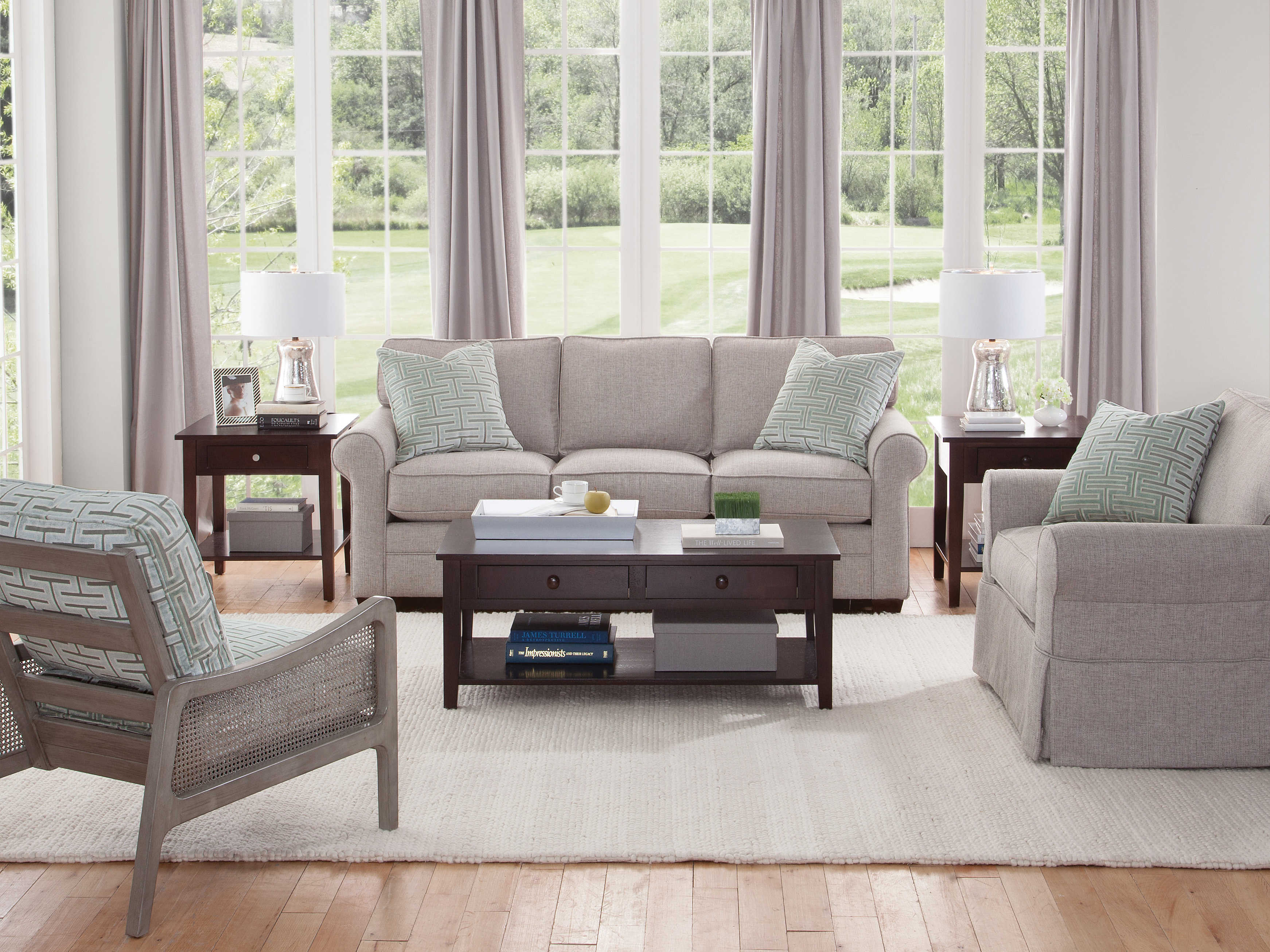 Braxton Culler Bedford Queen 86" Tufted Upholstered Sofa Bed BXC728015