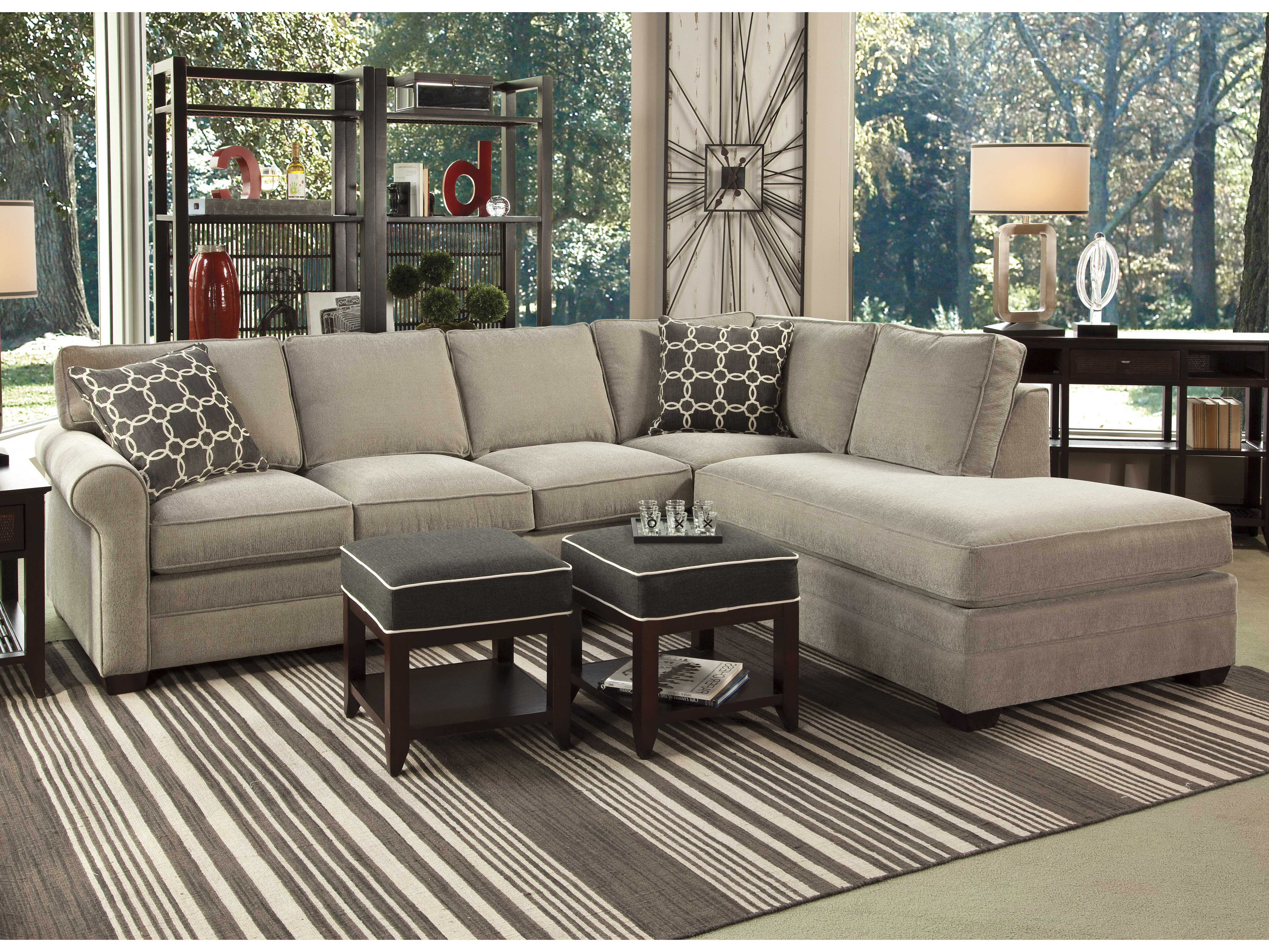 Braxton Sectional Sofa Reviews Baci Living Room