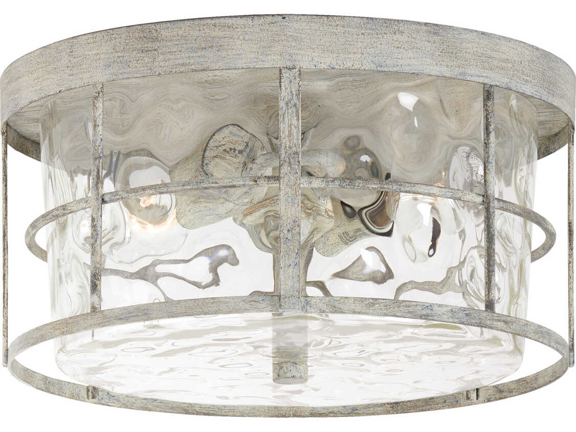 Capital Lighting Beaufort Mystic Sand TwoLights 13'' Wide Flush Mount