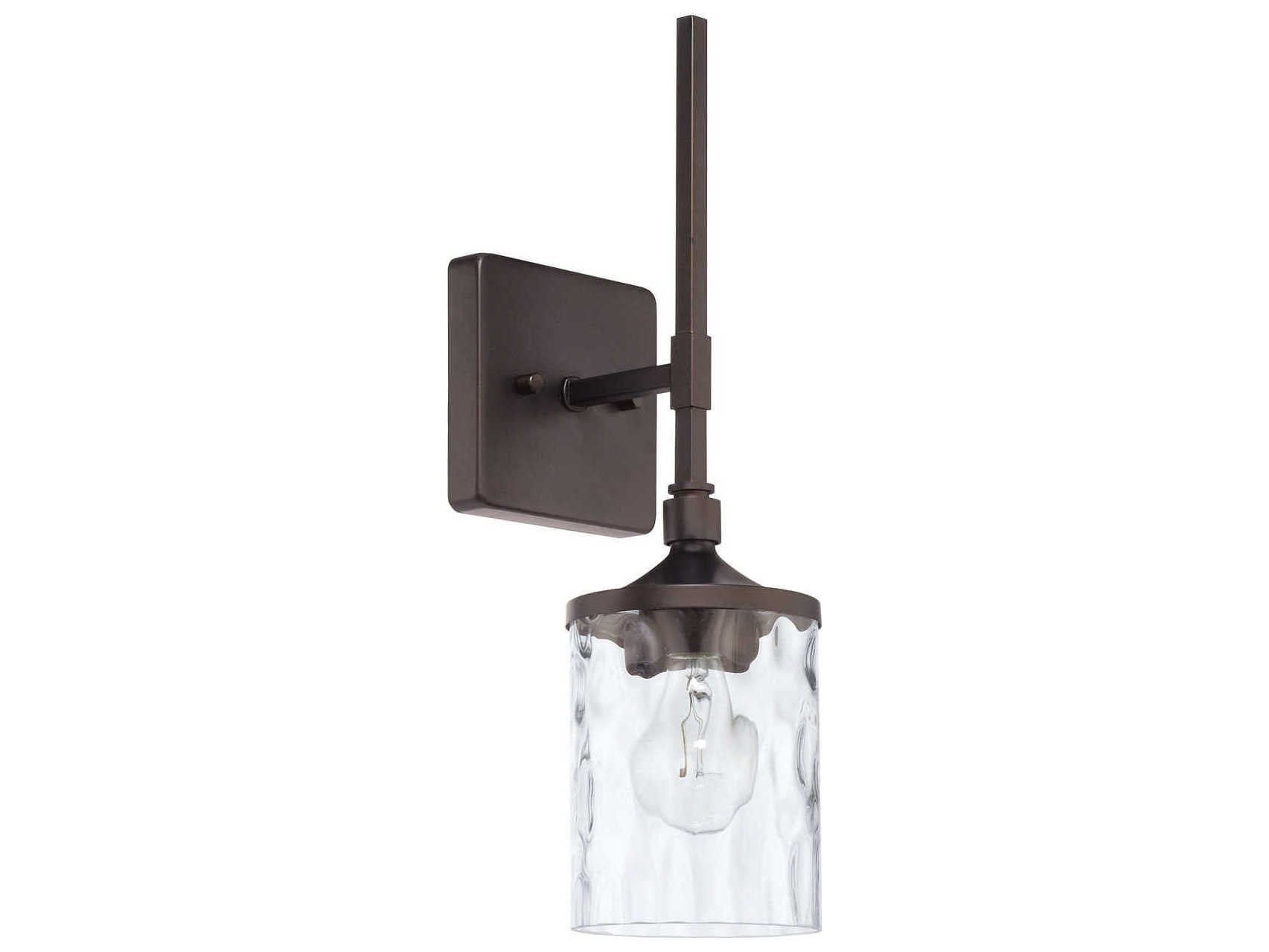 Capital Lighting Colton Bronze 1light Wall Sconce C2628811BZ451