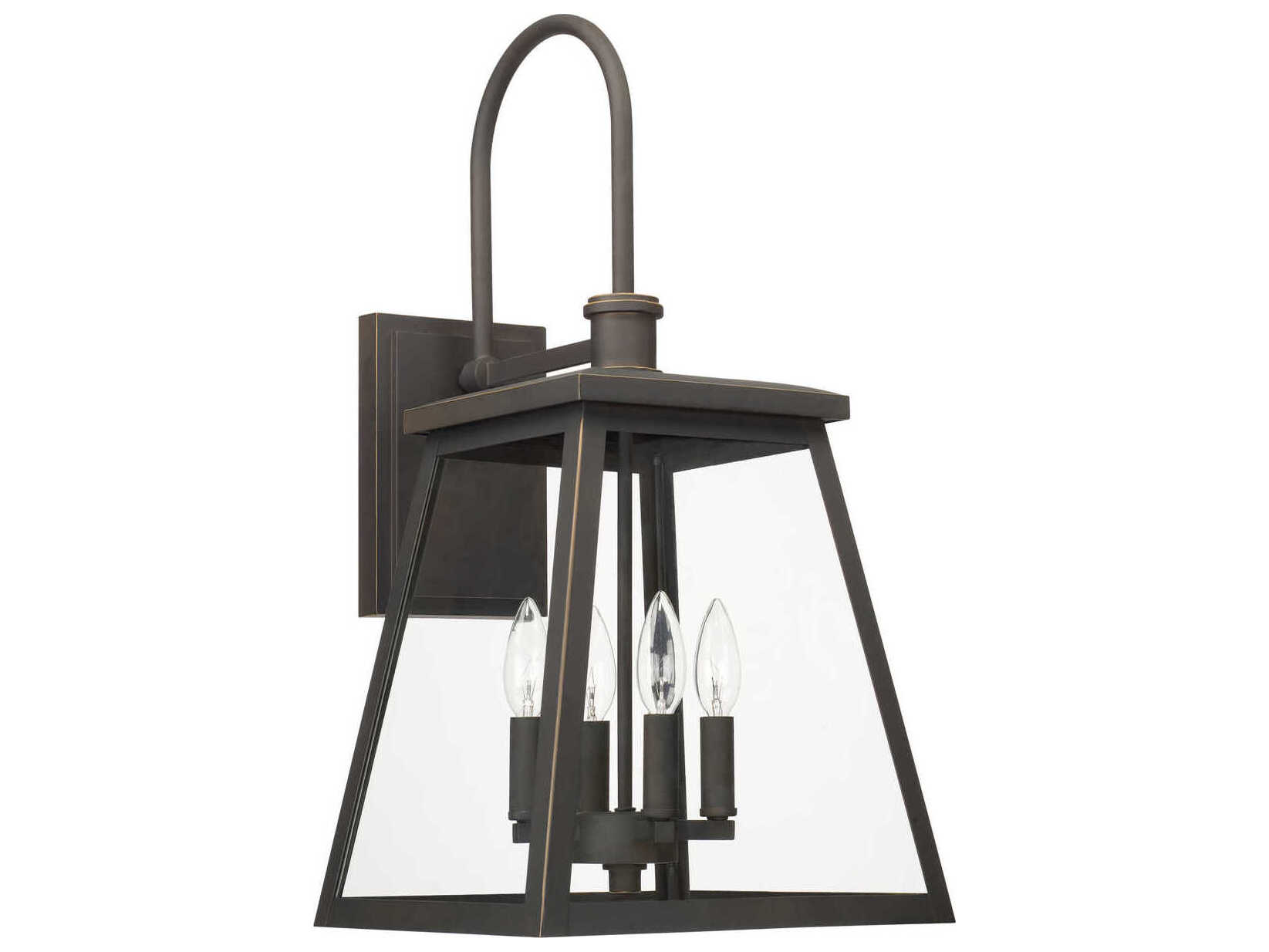 Capital Lighting Belmore Oiled Bronze 4light Outdoor Wall Light