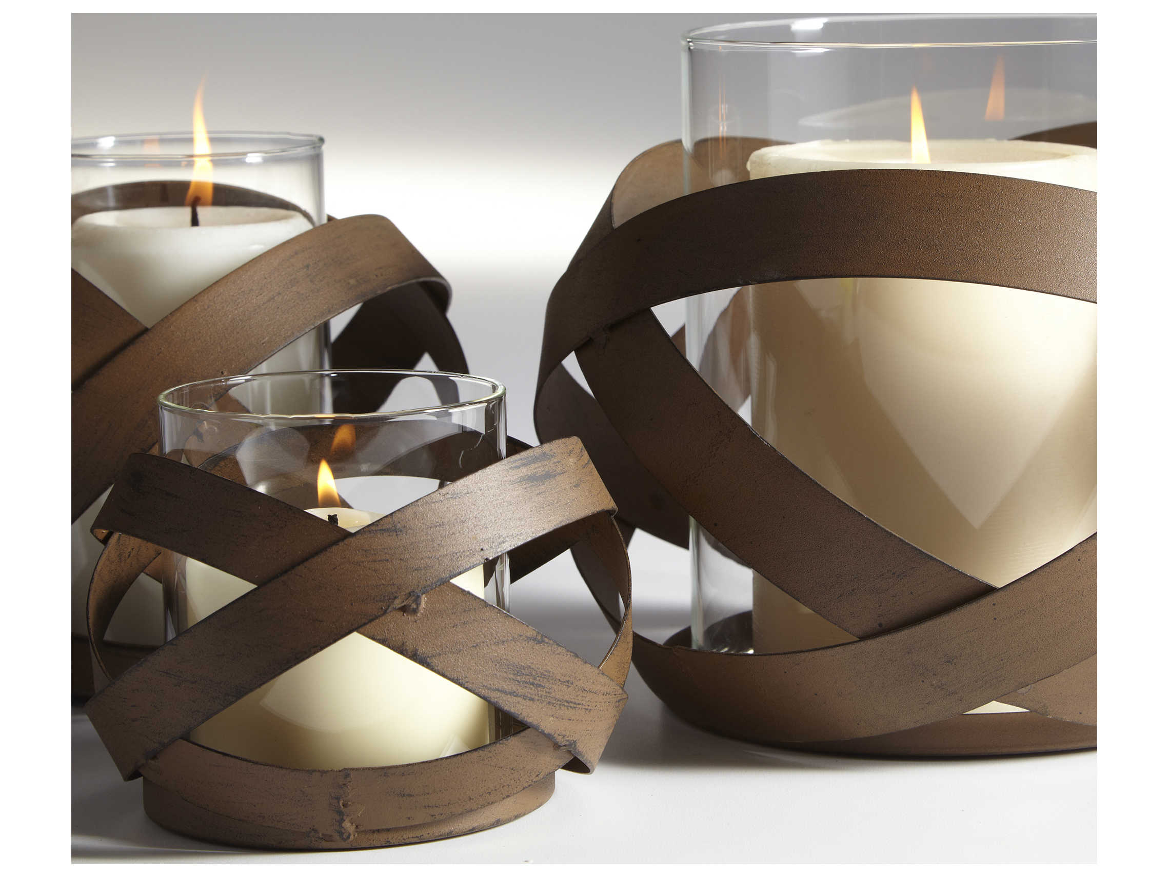 Cyan Design Copper 5'' Infinity Candle Holder C306211