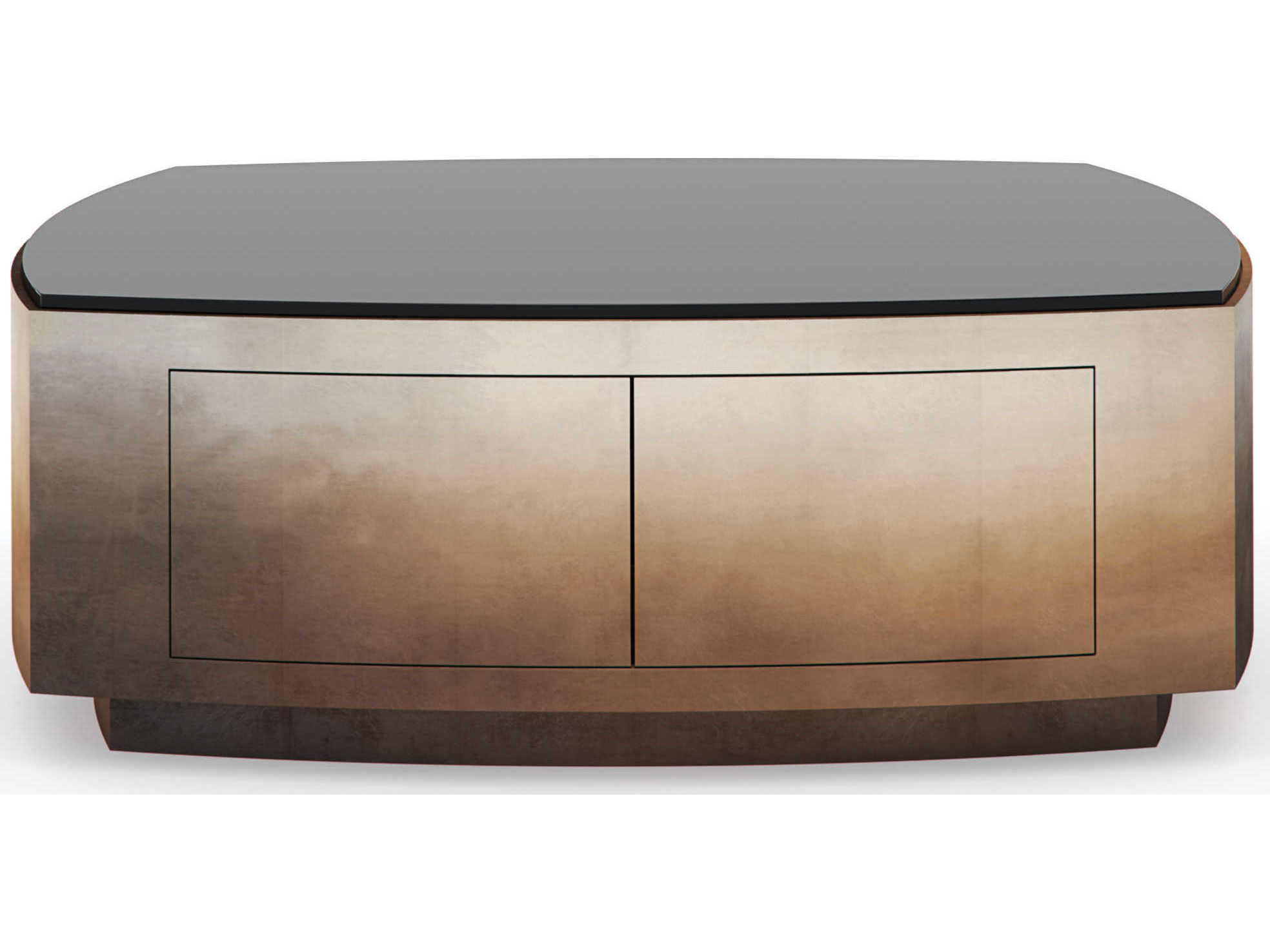 Caracole Classic Square Case Closed Coffee Table CACCLA020402