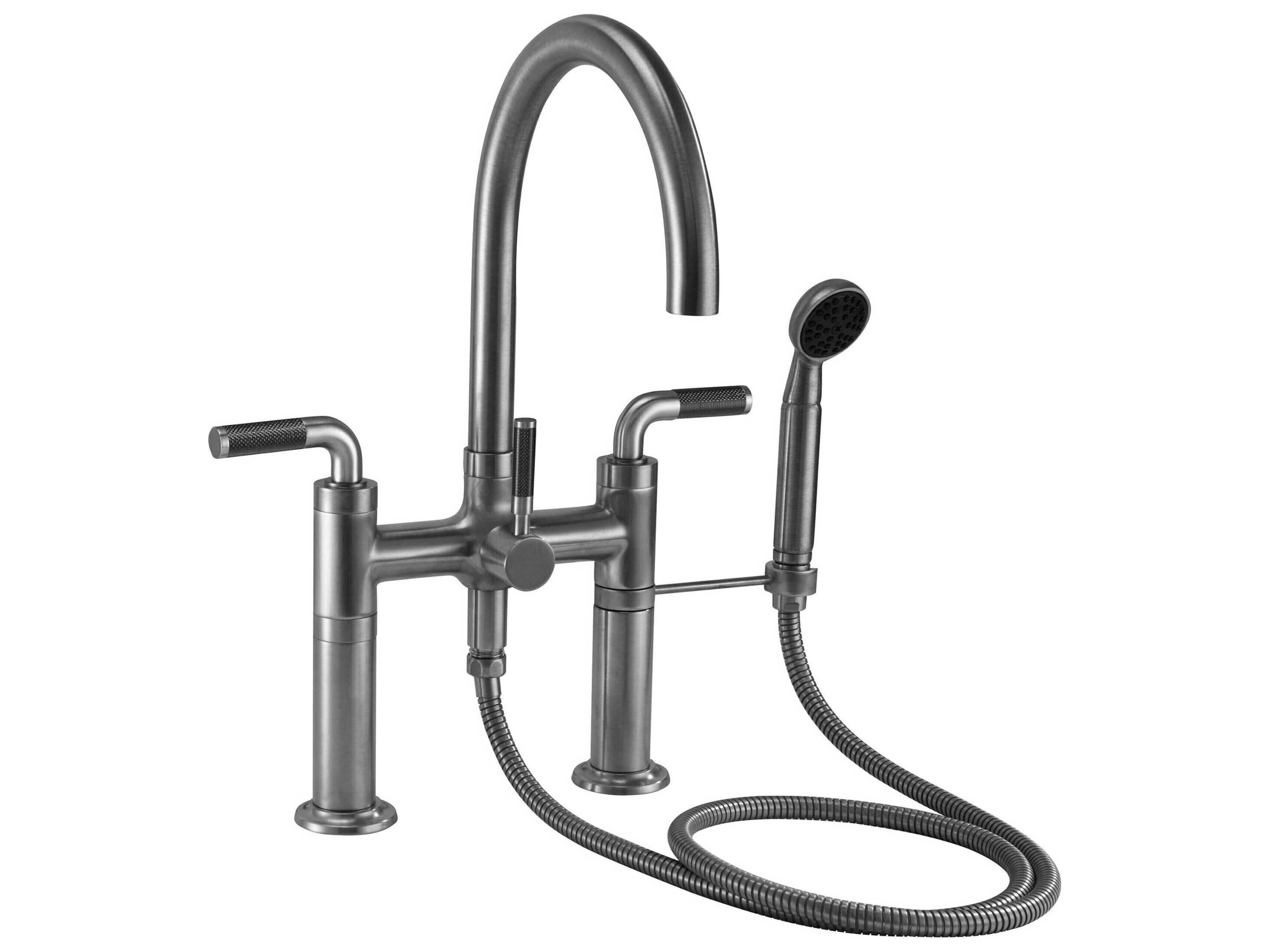 California Faucets Descanso Tub Fillers Industrial Deck Mount Tub