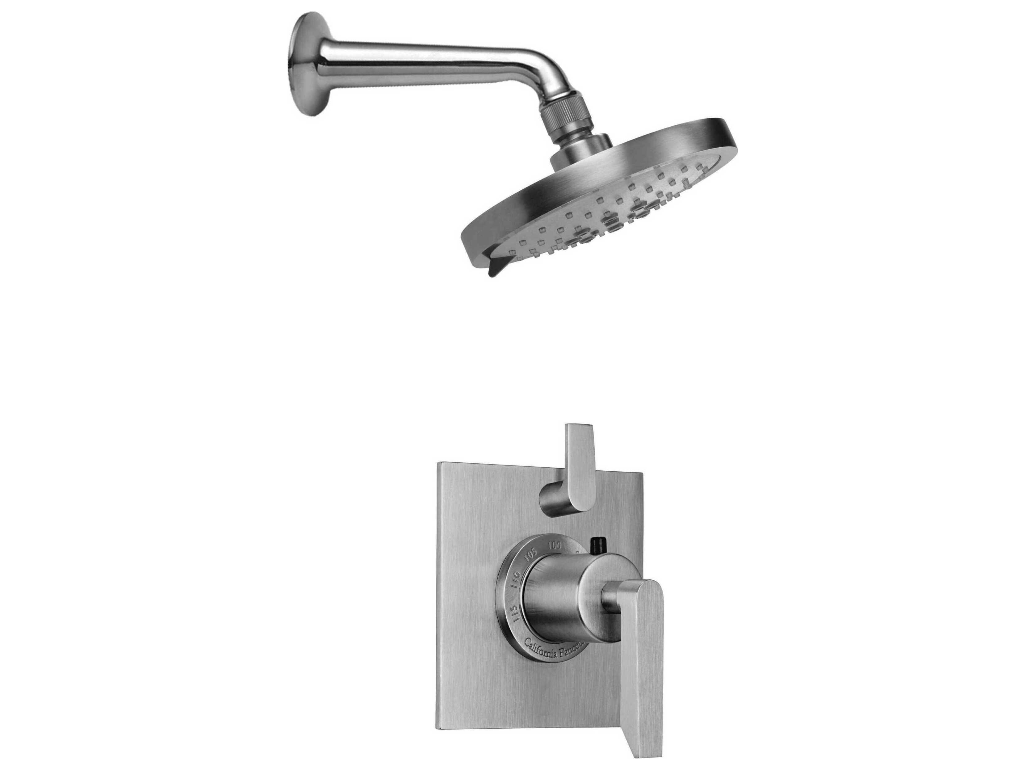 California Faucets Rincon Bay Rincon Bay StyleTherm 1/2'' Thermostatic Shower System with Single