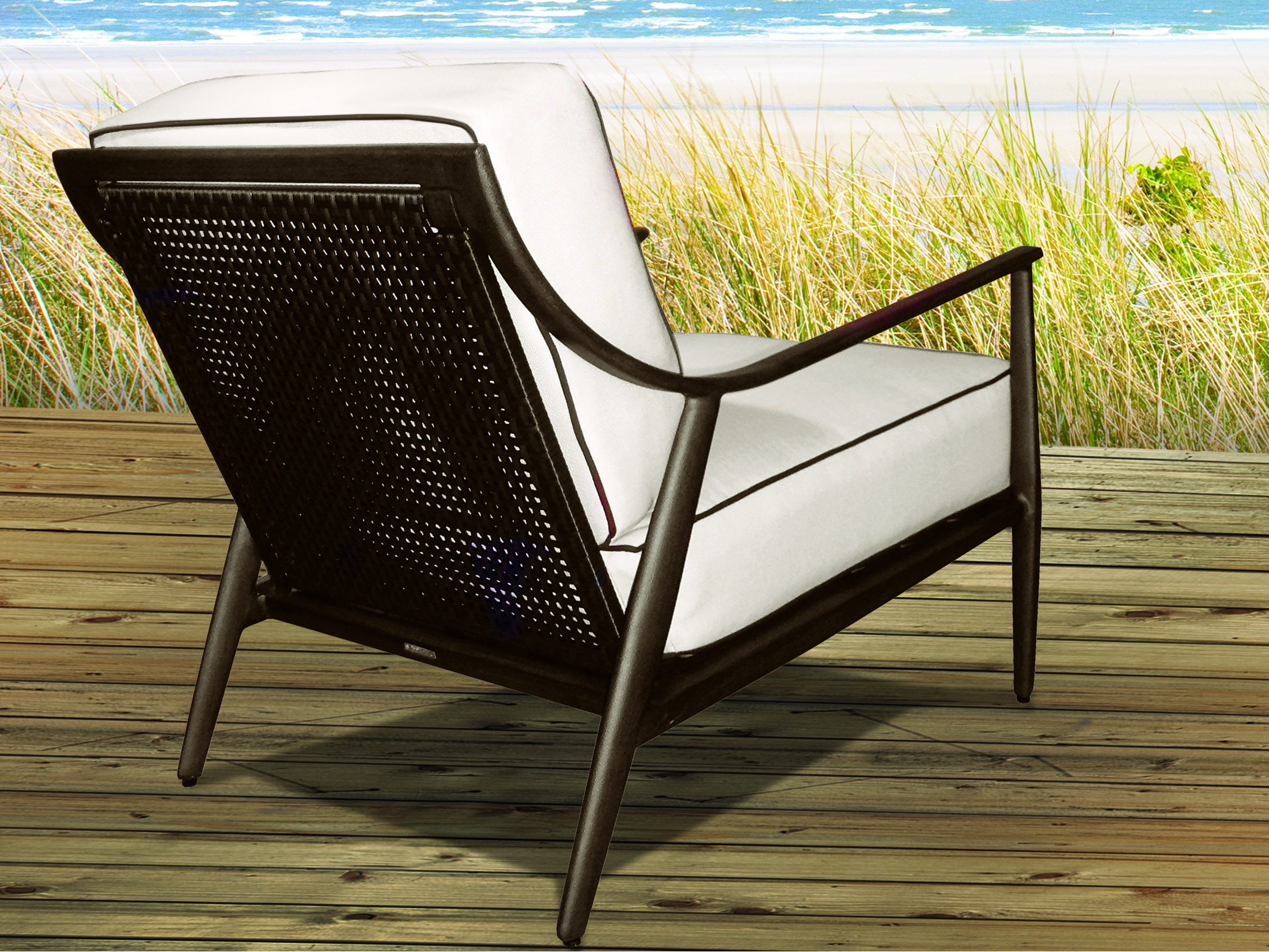 Cast Classics Sutton Cast Aluminum Cushion Club Chair 280824C