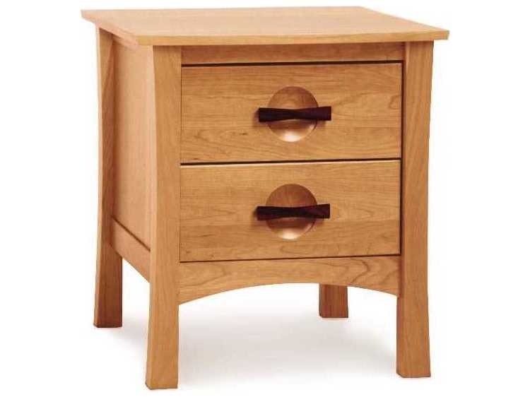 Copeland Berkeley 23" Wide 2Drawers Cherry Solid Wood Nightstand