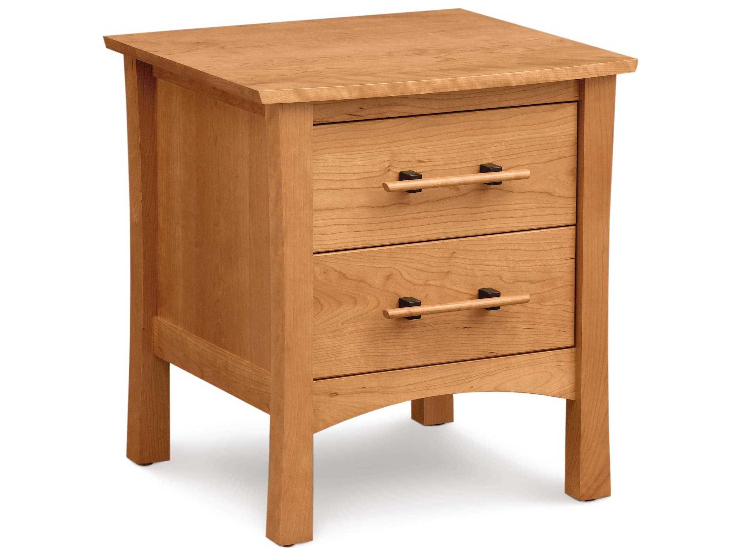 Copeland Monterey 23" Wide 2Drawers Cherry Solid Wood Nightstand
