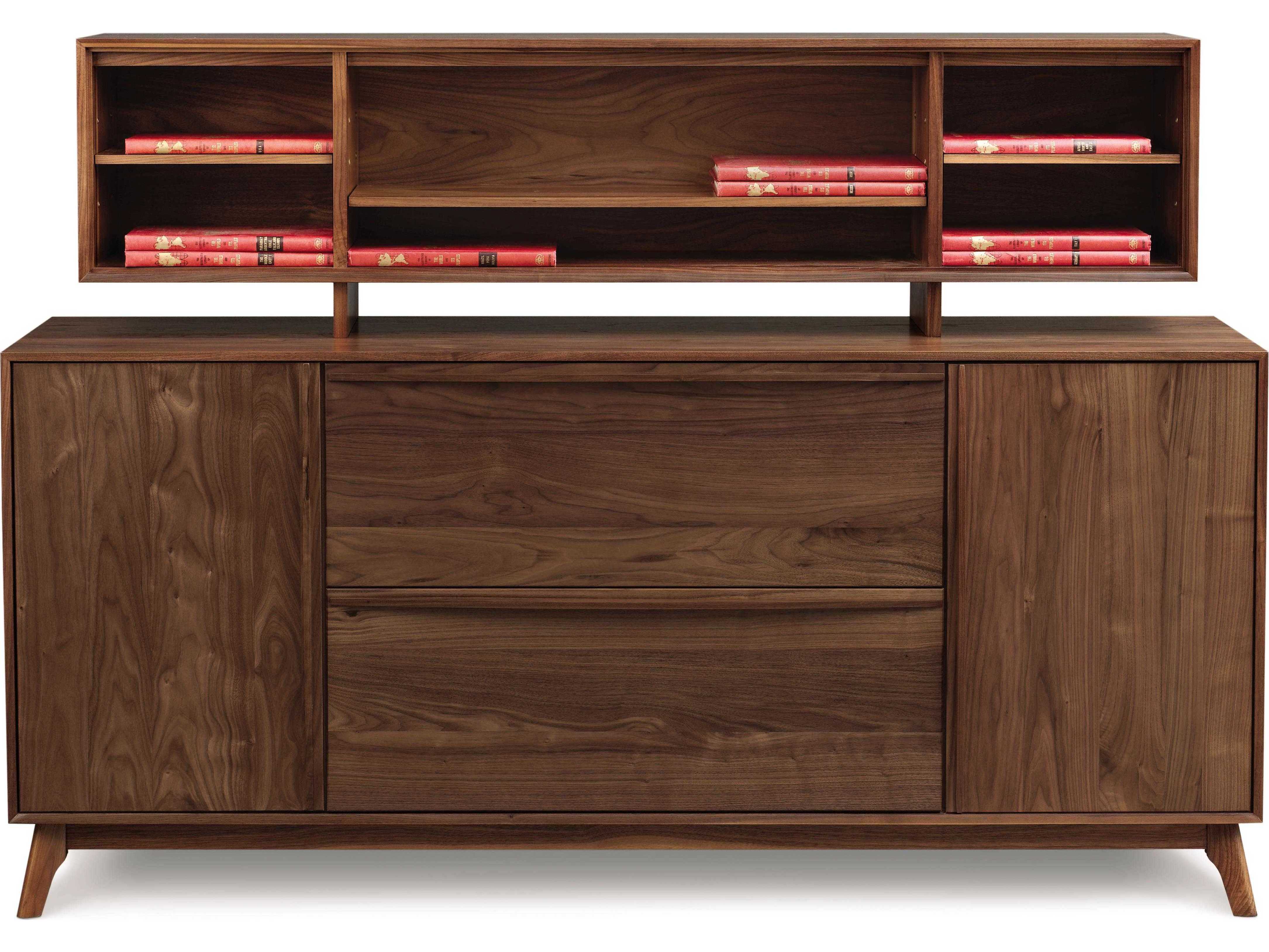 Copeland Furniture Catalina Natural Walnut Credenza File