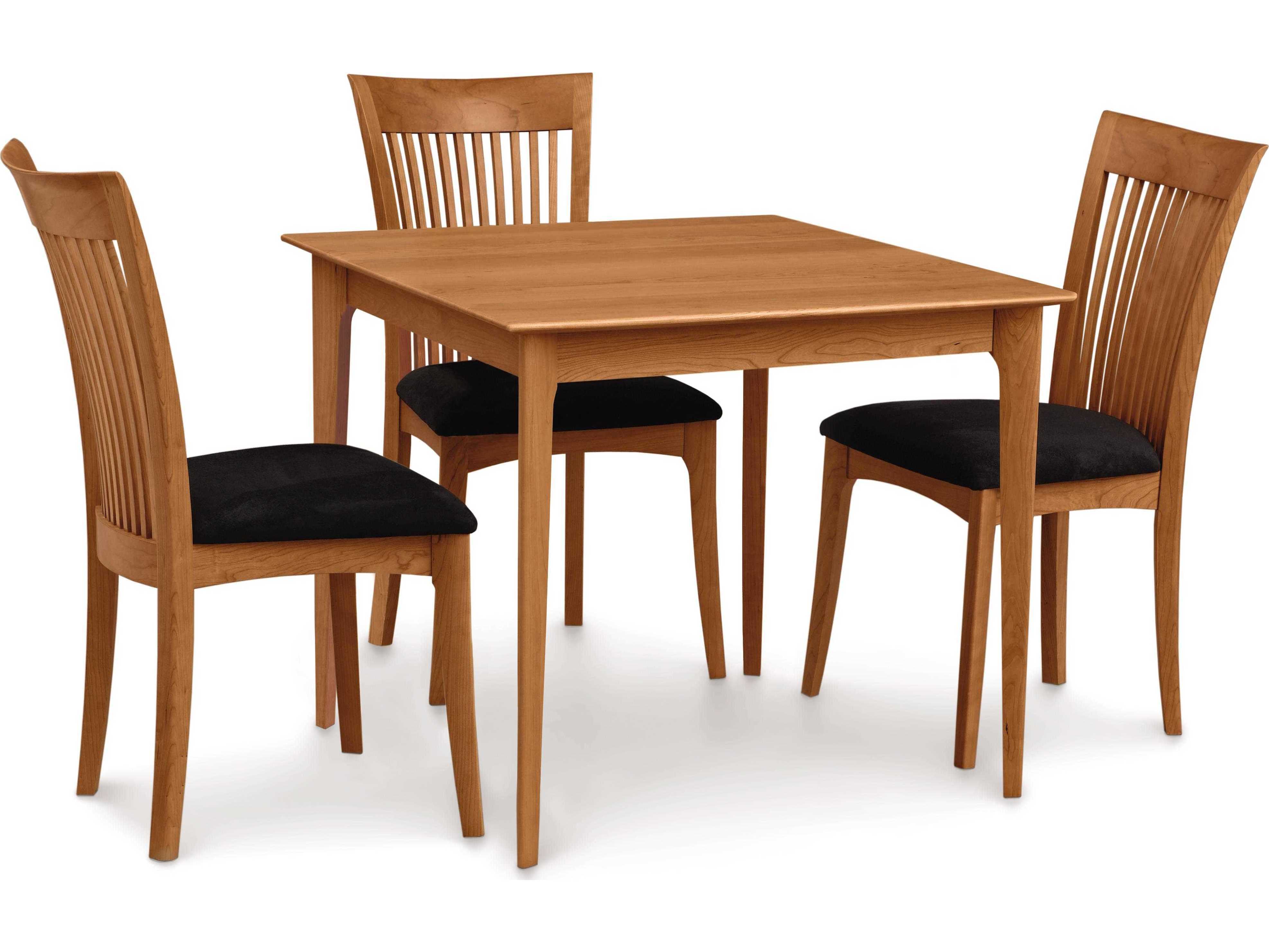 Copeland Furniture Sarah 36'' Wide Square Fixed Top Dining