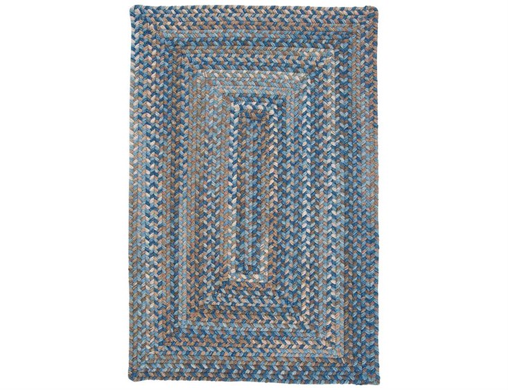 Colonial Mills Gloucester Braided Striped Area Rug CIGL58RGREC