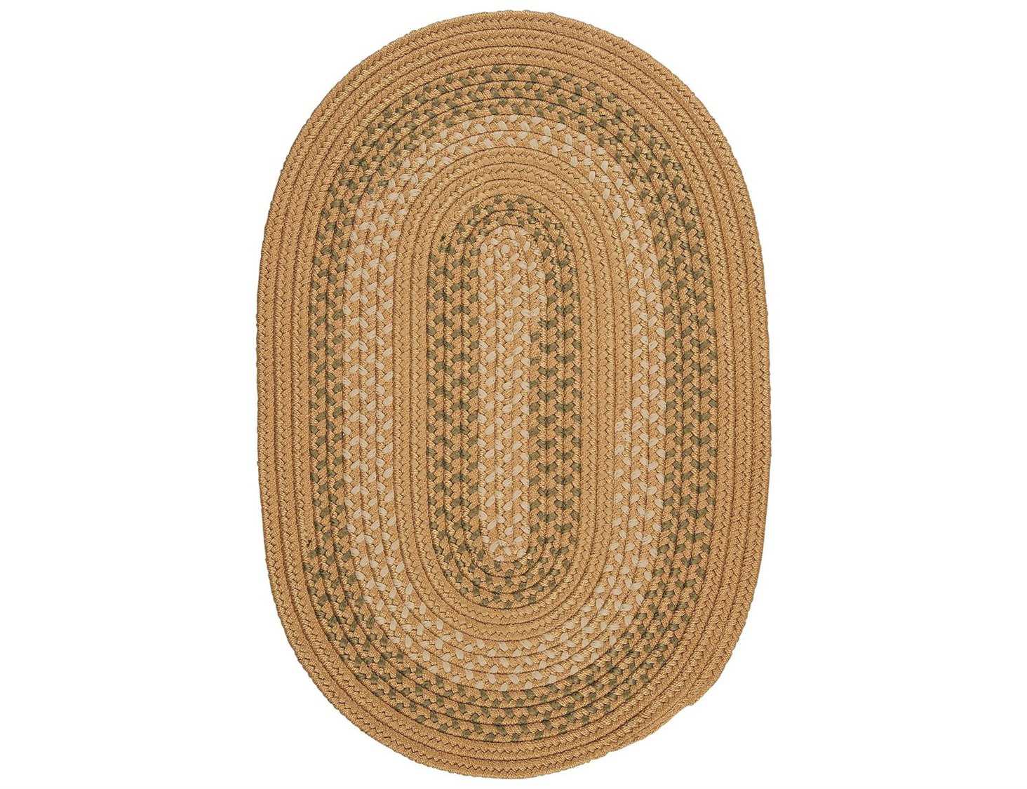 Colonial Mills Braided Striped Area Rug CIGT80RGROU